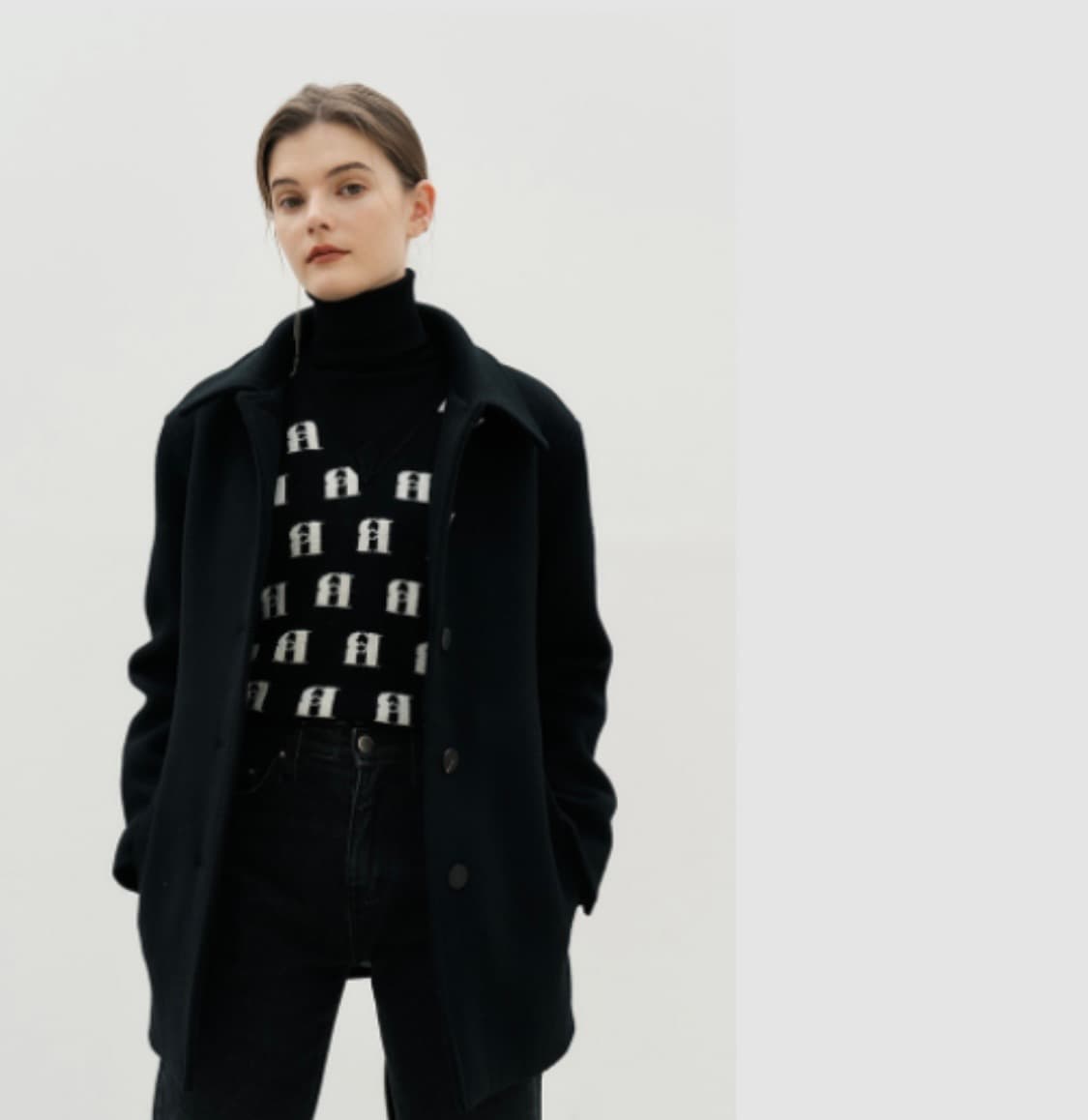 엣드맹 숏코트 상품이미지2