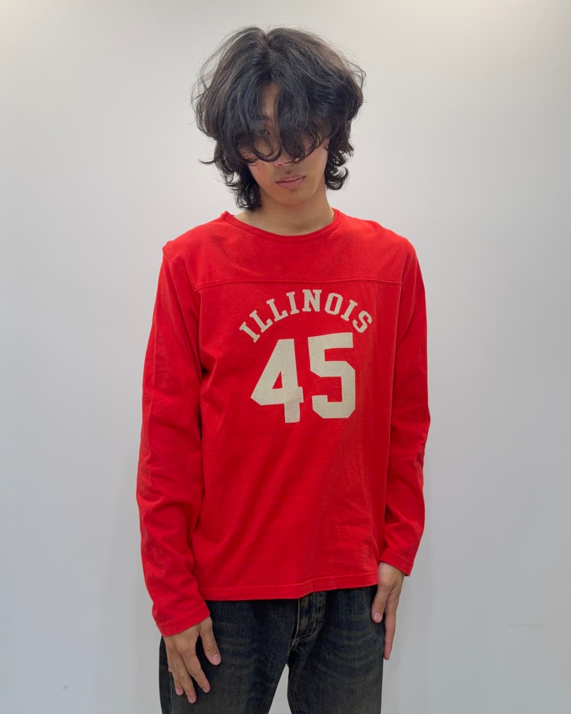 Illinois 45 컬리지 그래픽 롱슬리브 상품이미지4