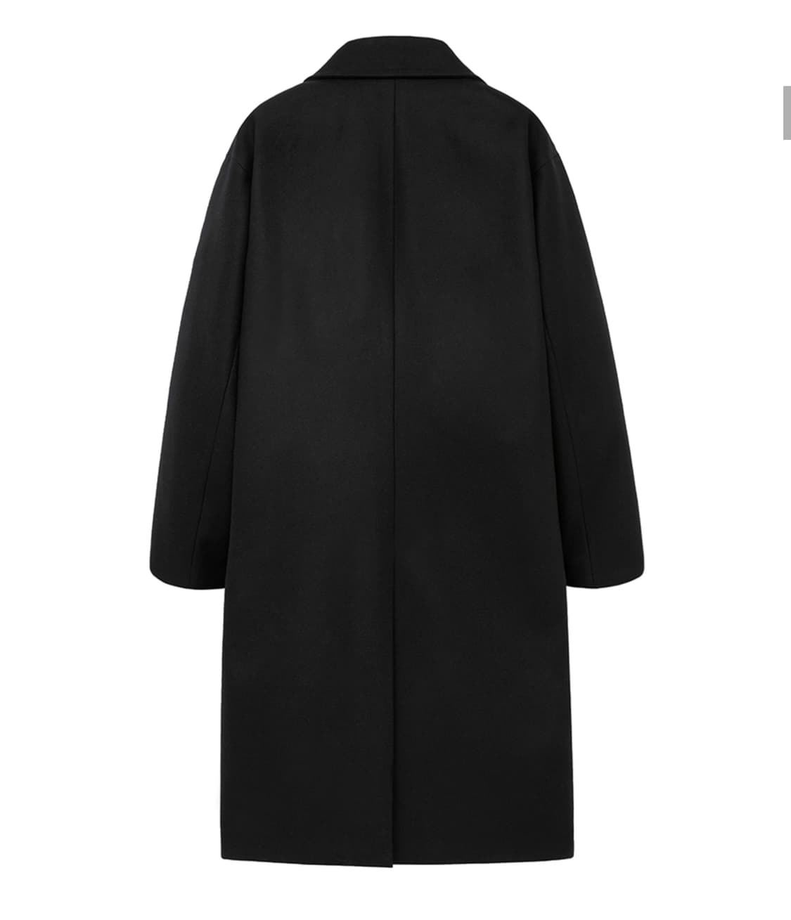MTR 프리미엄 더블 브레스티드 코트 BLACK 상품이미지5