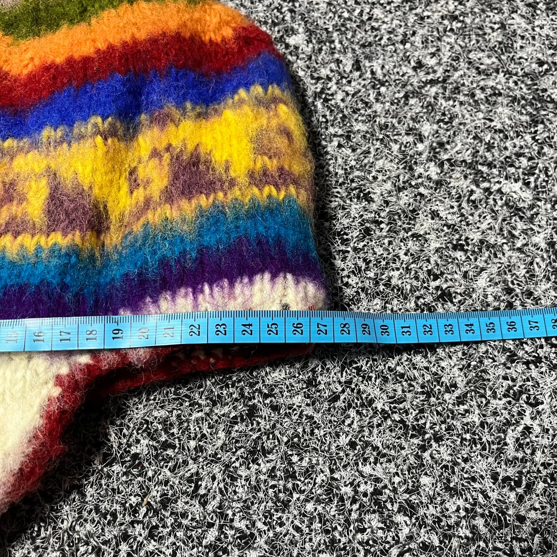 빈티지 핸드메이드 네팔 귀도리 비니 상품이미지5