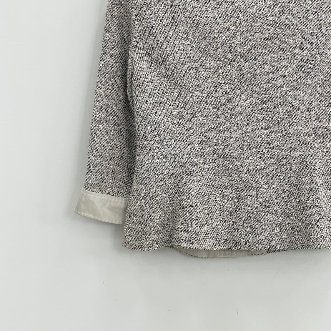 막스마라 트위드 논카라 자켓 상품이미지9