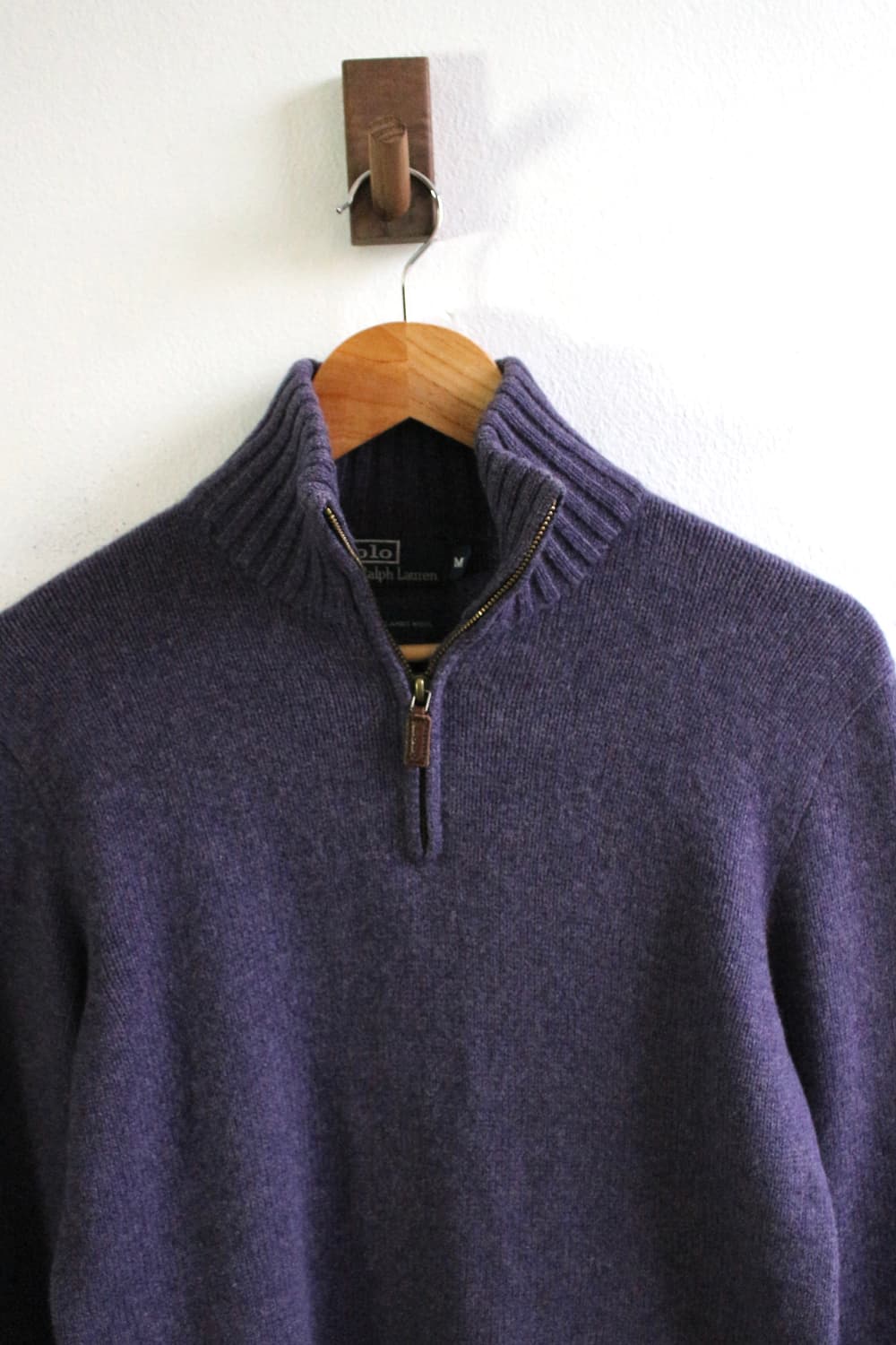 폴로 1/4 집업 니트 상품이미지2