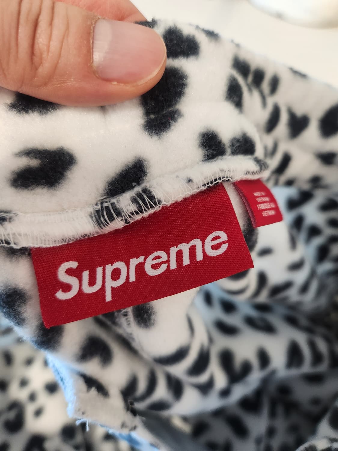 슈프림 폴라텍 팬츠24FW 레오파드 상품이미지3