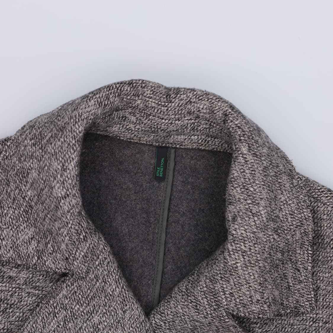 42 베네통 니트소매 일자핏 코트 0204M 상품이미지3