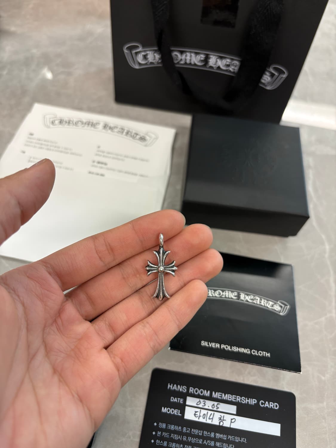 급처) 크롬하츠 타이니참 한스룸 풀구성 상품이미지4