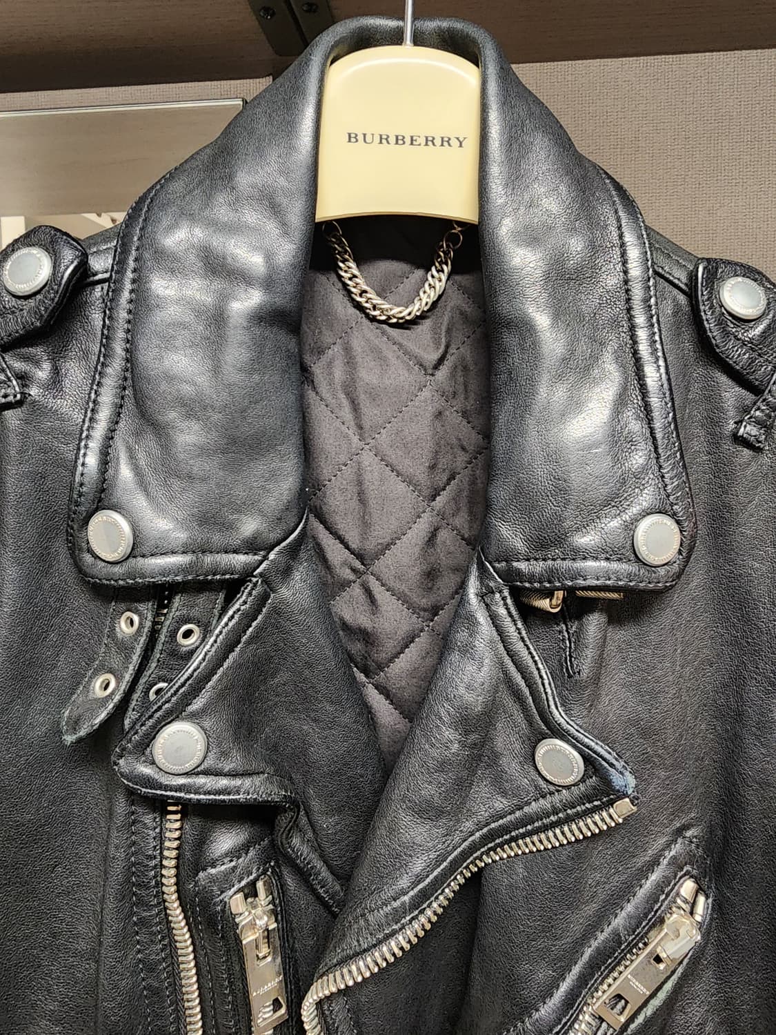 버버리 프로섬 11ss 라이더 베스트 50 사이즈 상품이미지3