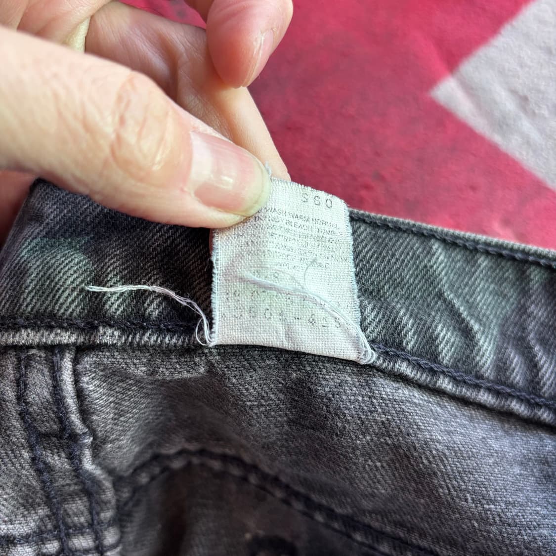 90년대 리바이스 505 흑청 상품이미지10