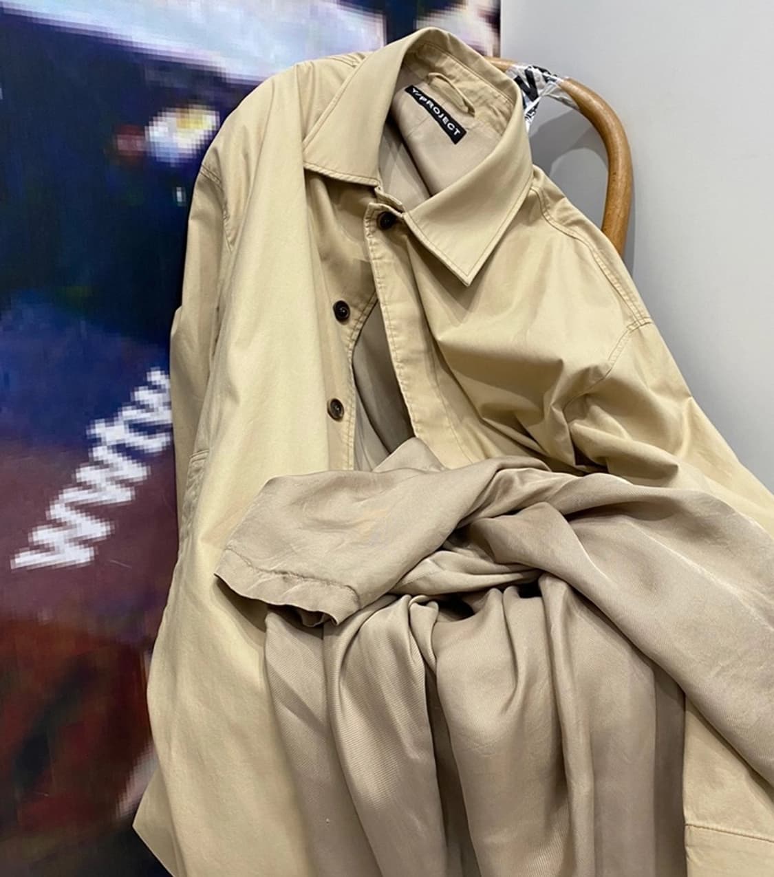 Y/Project Inside Out Lining Coat 상품이미지1