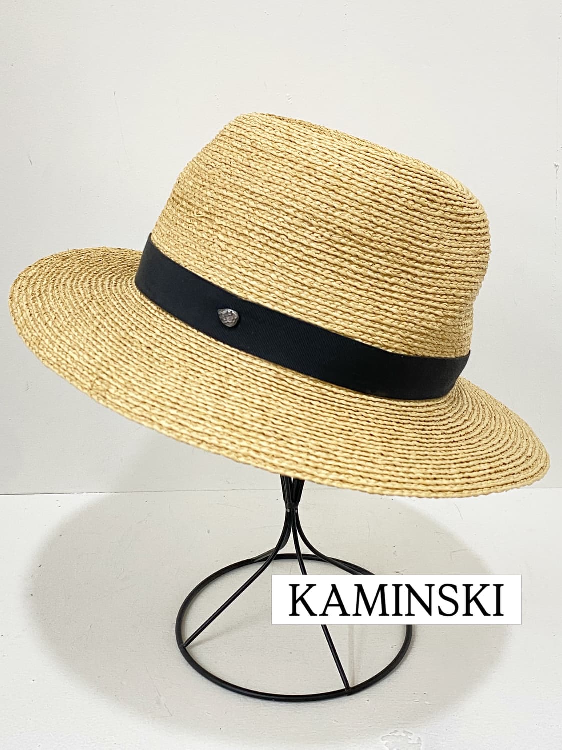 KAMINSKI 라피아 모자 상품이미지1