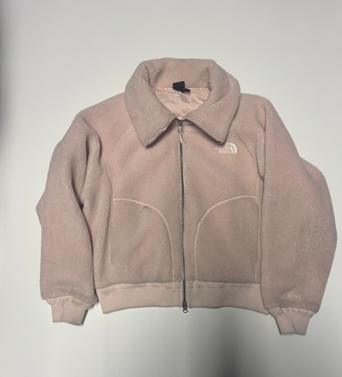 여성 노스페이스 신형 플리스 봄버 자켓 M ~ L 핑크 상품이미지1