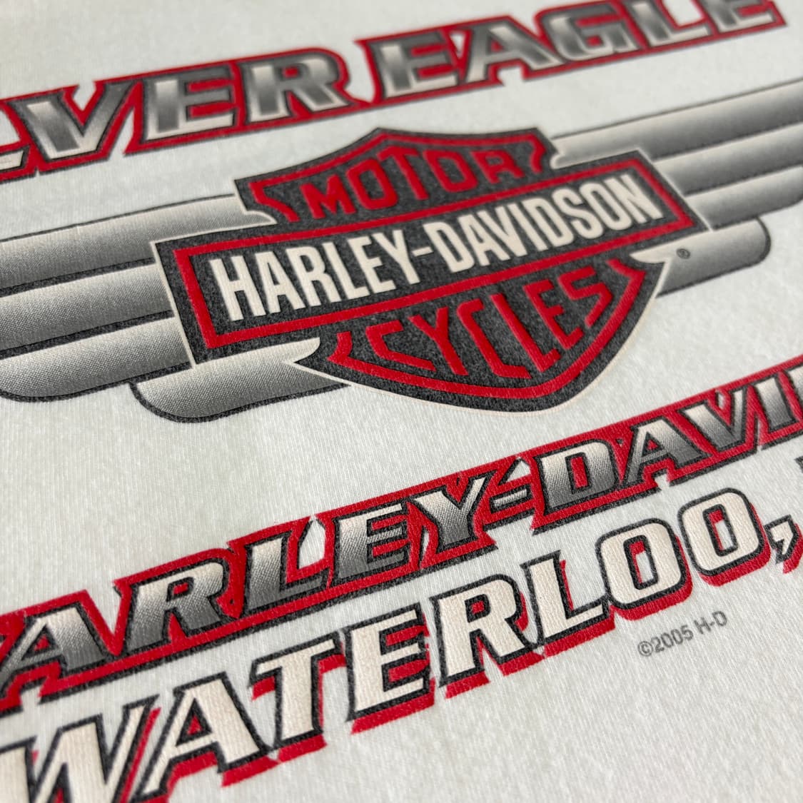 빈티지 할리데이비슨 플레임 롱슬리브 티셔츠 상품이미지7