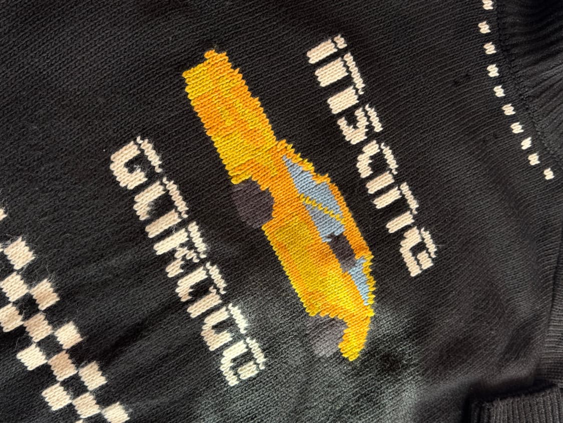 인세인개러지x인사일런스 니트집업 상품이미지4