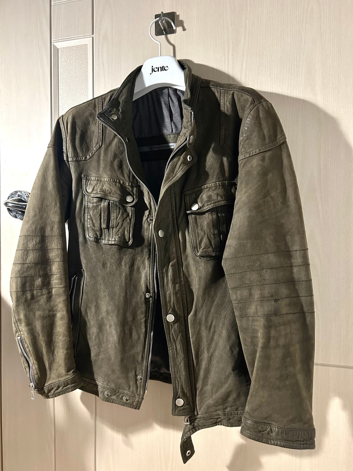 Series Sheep Skin Biker Jacket 상품이미지2