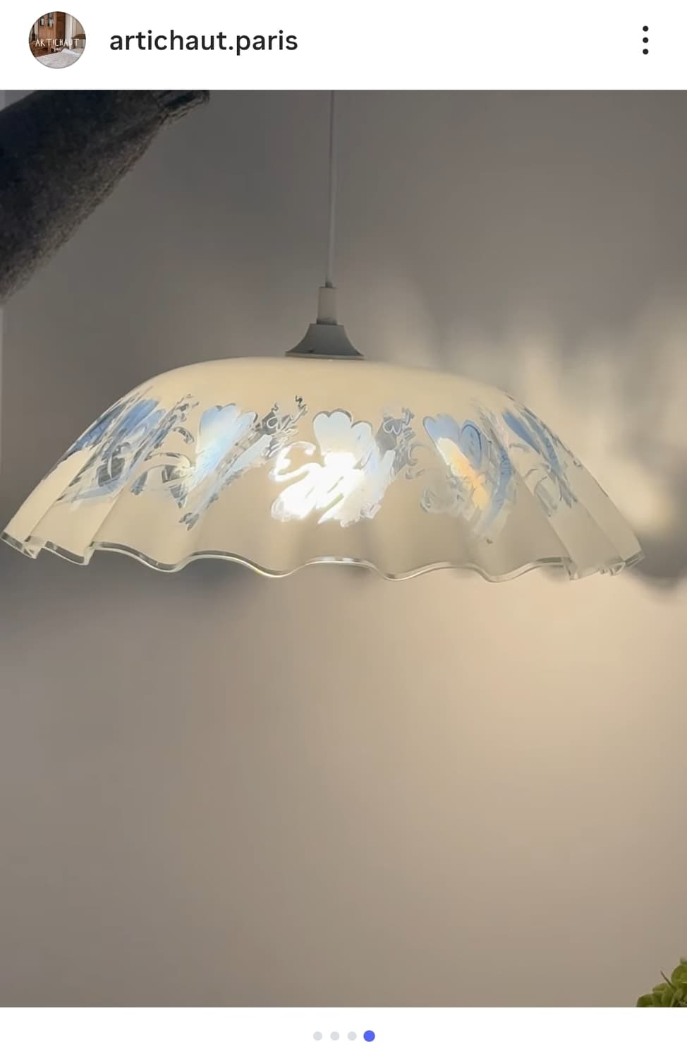 빈티지 프랑스 조명 1980년 빈티지 상품이미지6