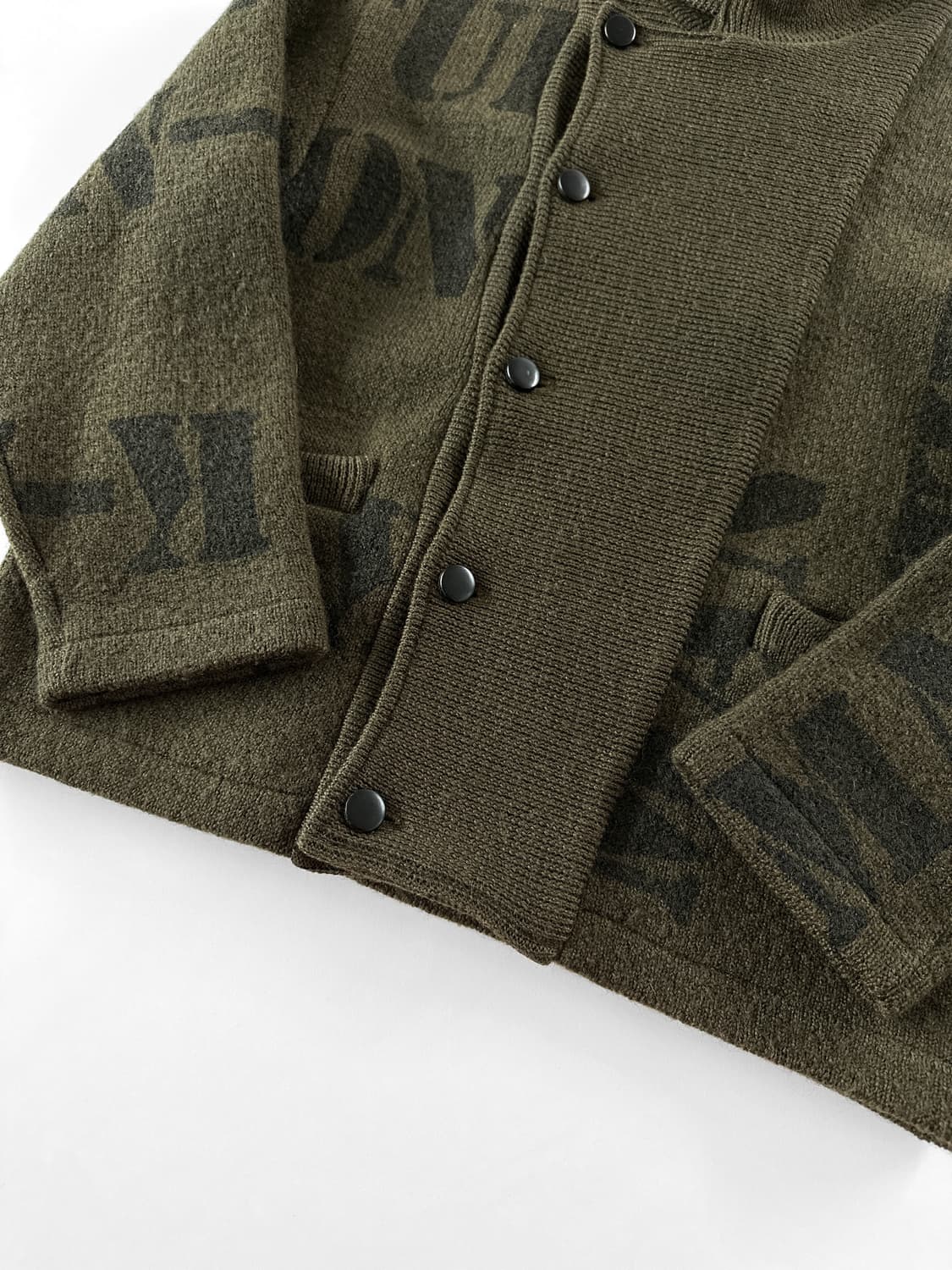 80~90s 빈티지 간사이 야마모토 맨 울 니트 자켓 상품이미지7