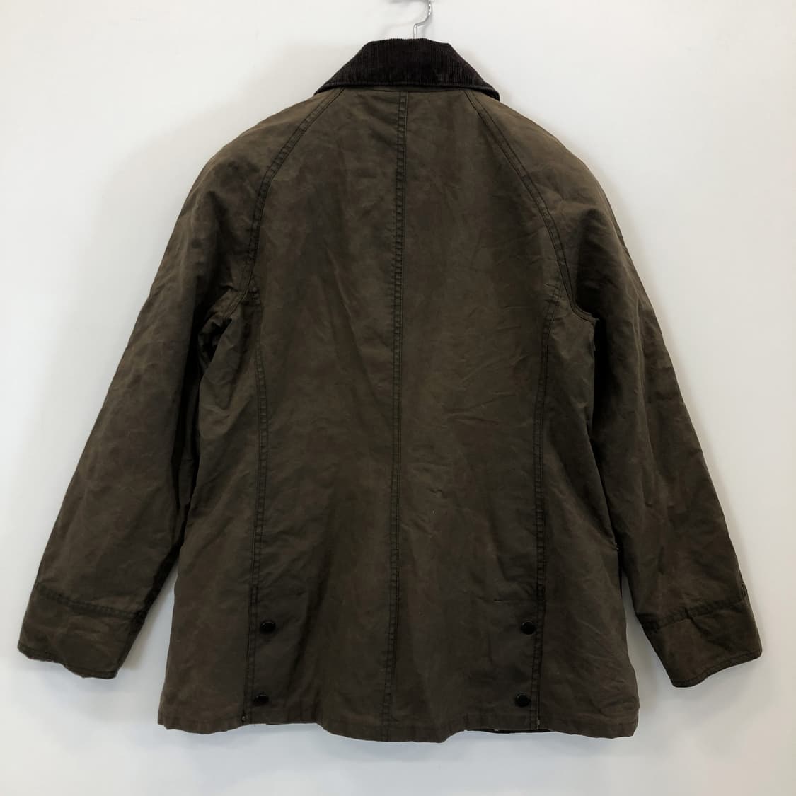 바버 클래식 비드넬 왁스코튼자켓 UK12  상품이미지5