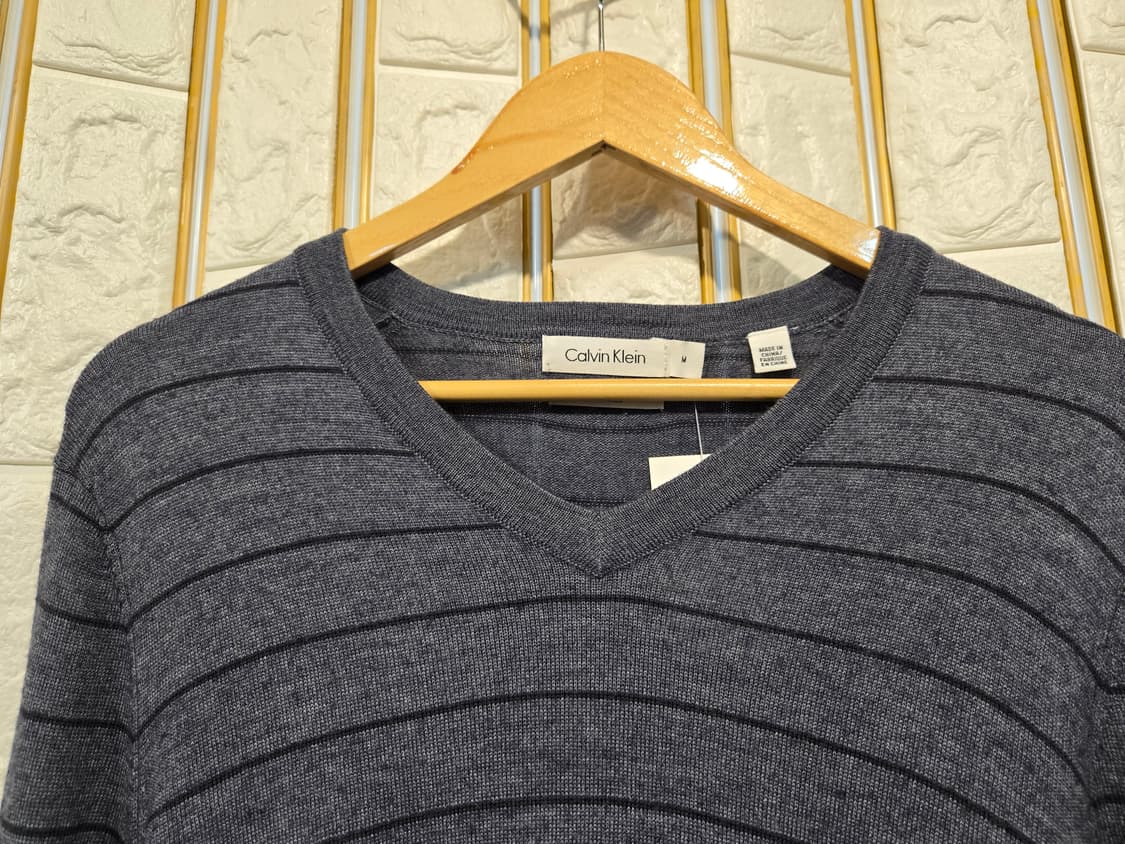 캘빈클라인 남성 울 니트 새상급 M 상품이미지3