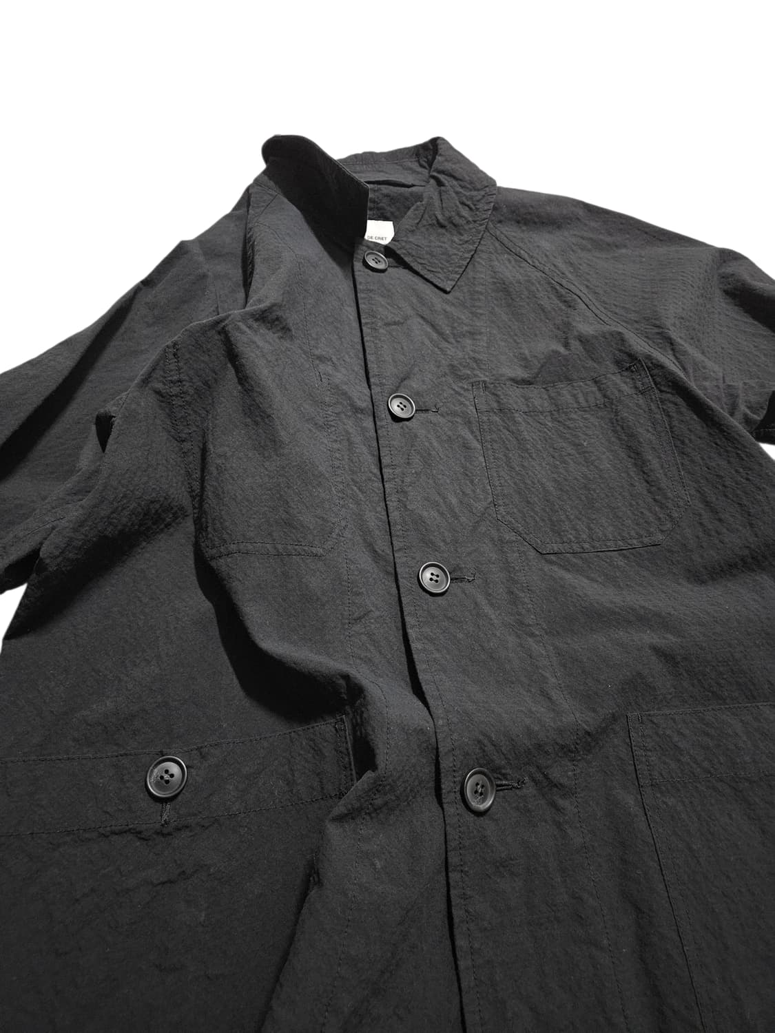 사쥬드크레 크링클 워크자켓 블랙 상품이미지9