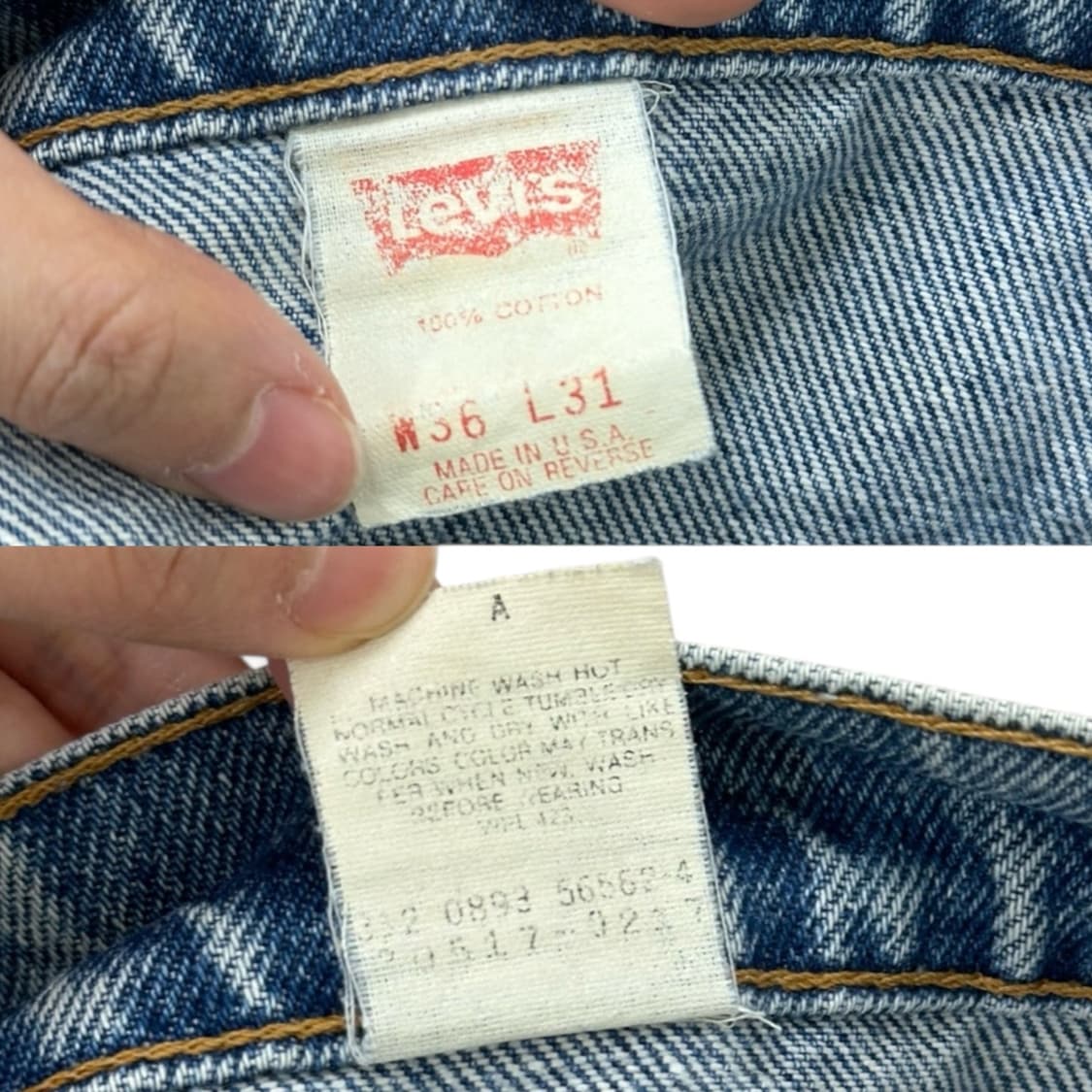 90s 리바이스 오렌지탭 517 부츠컷 (36) 상품이미지6