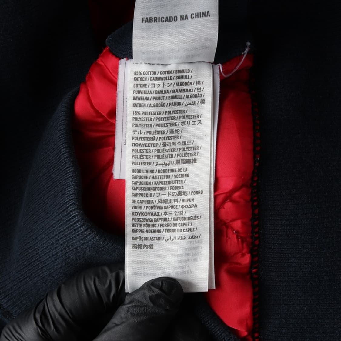 아베크롬비 패딩 안감 후드 집업 M 상품이미지7