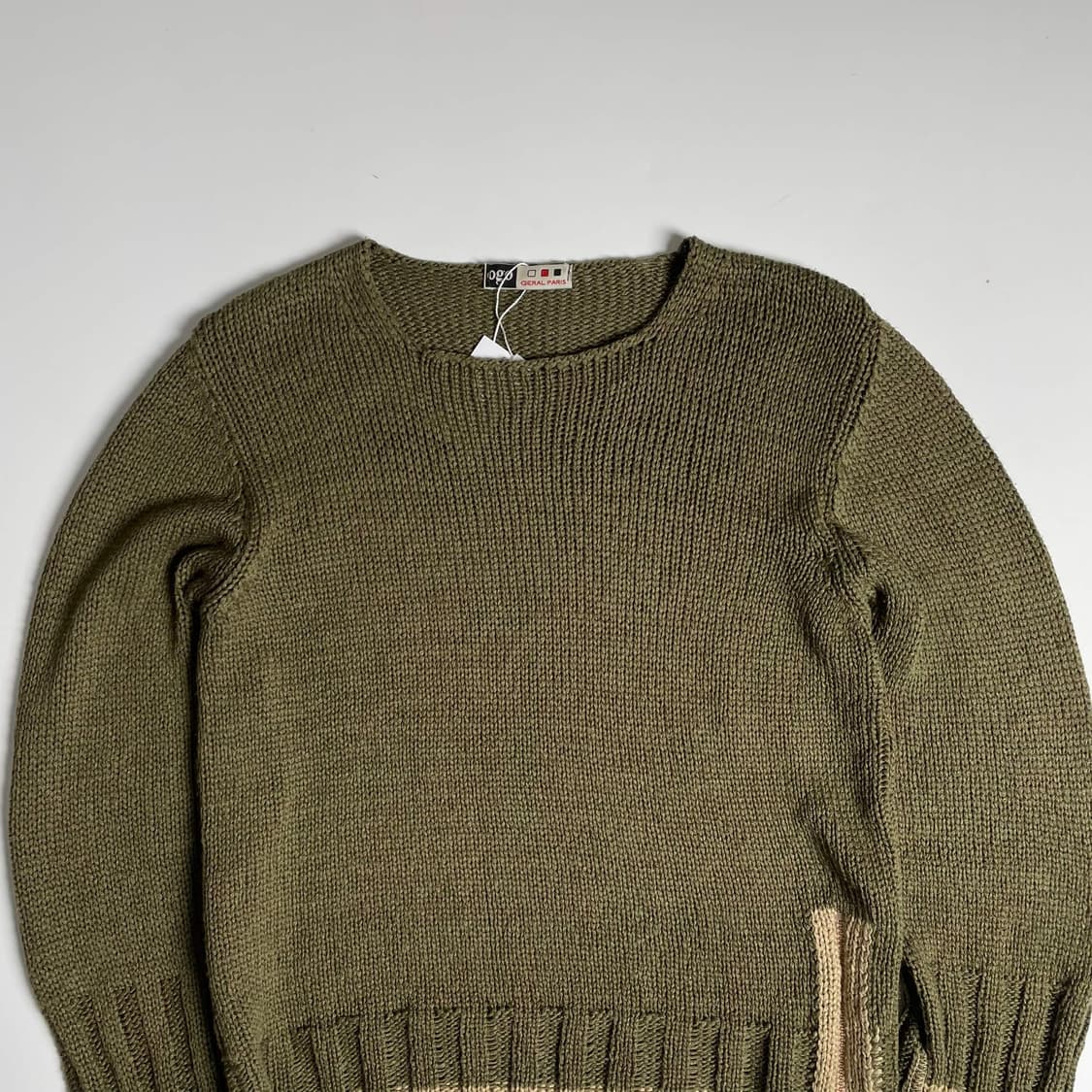 Ogg geral paris 2톤 지퍼 니트 (france)   상품이미지2