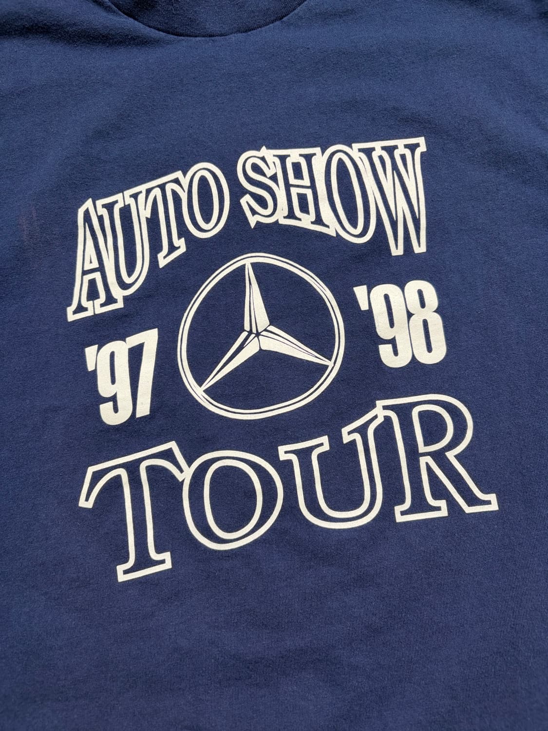 90s Mercedes Benz Tee (navy) 상품이미지5