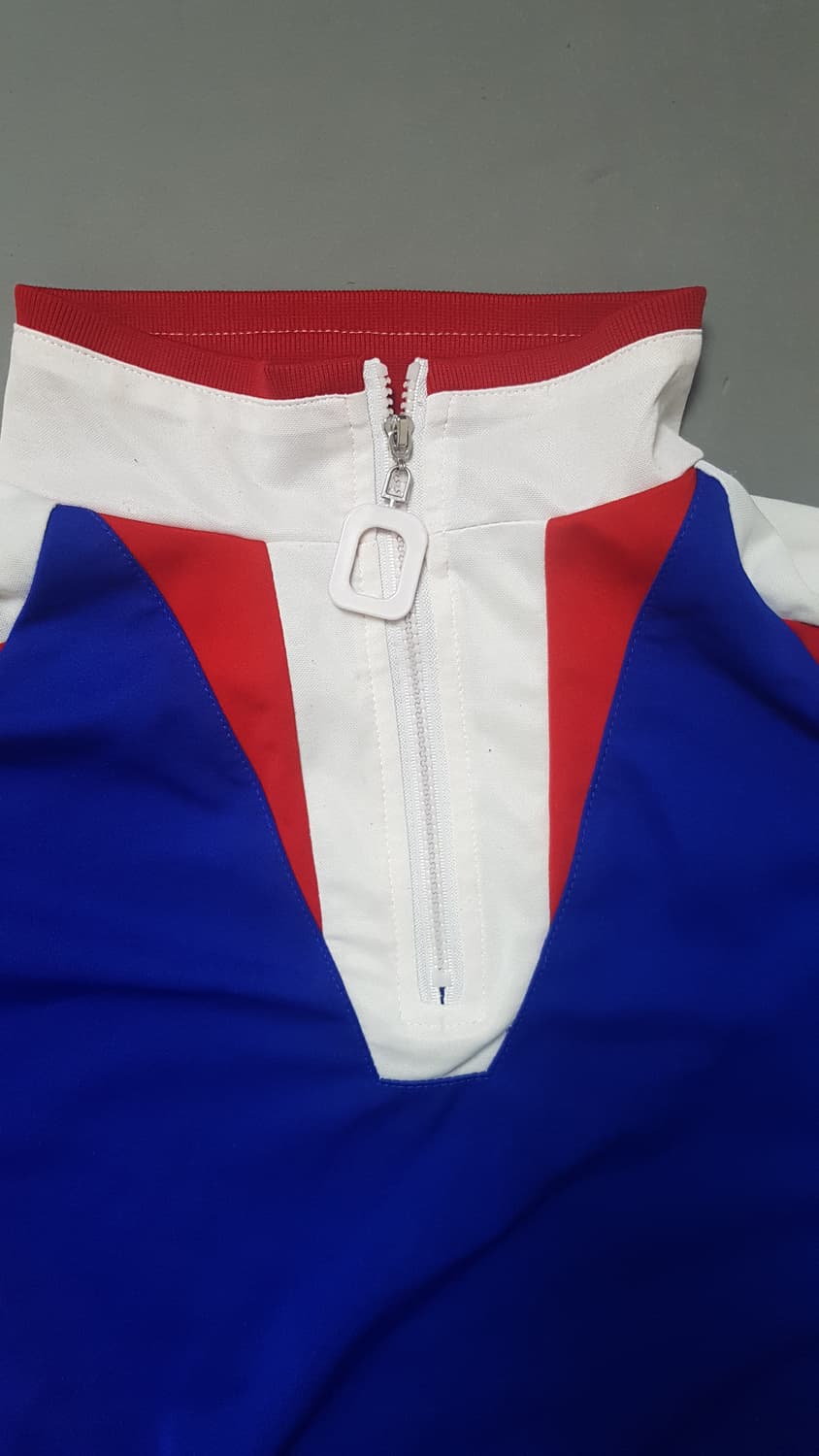 [XL] 더붐 올드스쿨 배색 반집업 져지  상품이미지2