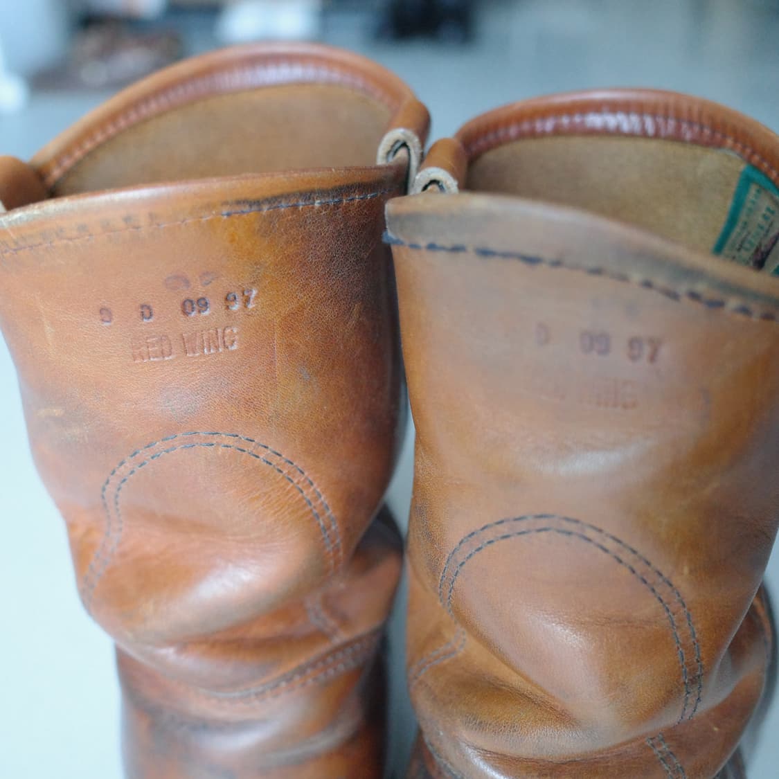 레드윙 아이리쉬 세터 페코스 부츠 9D 270mm (97년 빈티지) 상품이미지5