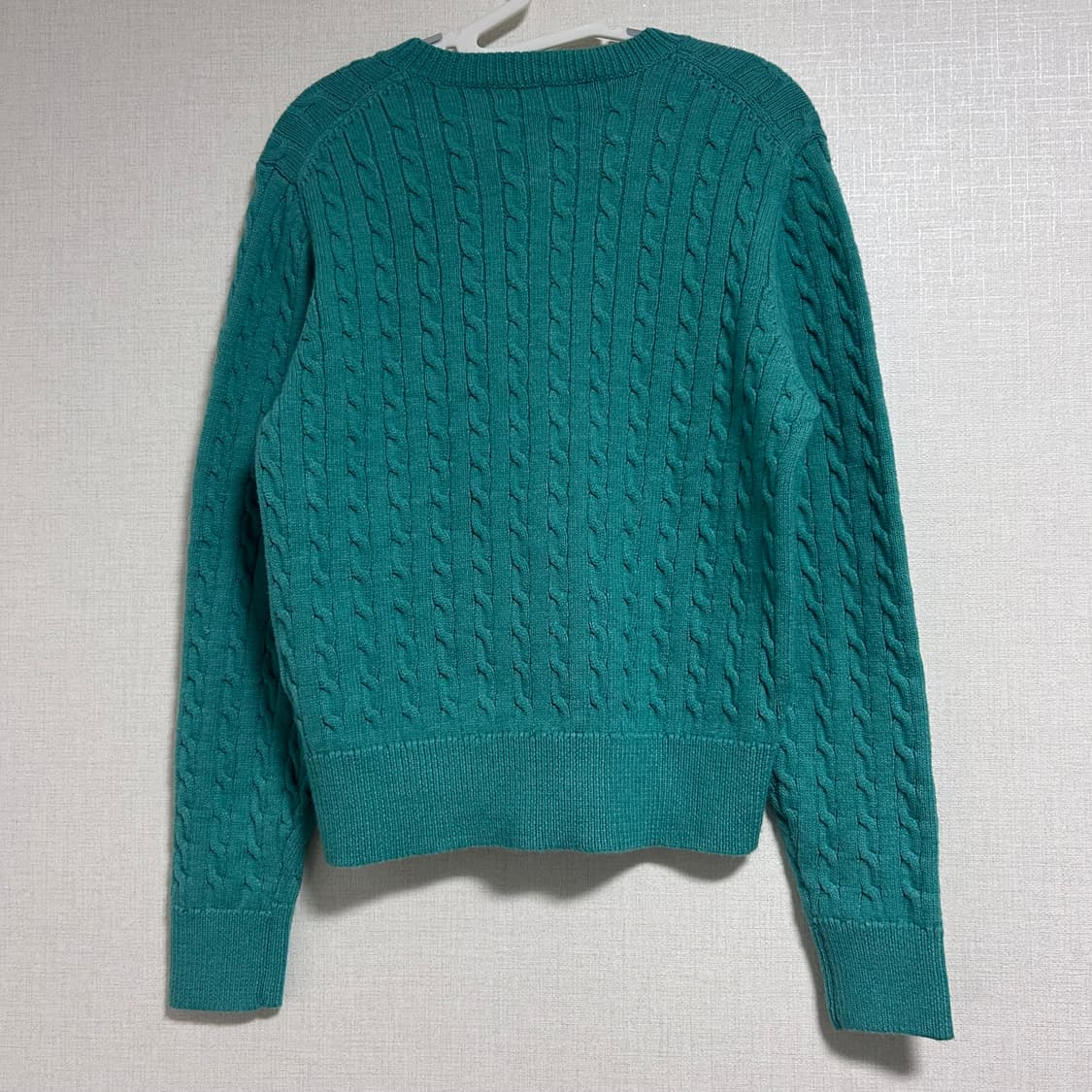 제너럴 아이디어 우먼 걸 케이블 가디건 민트 S  상품이미지8