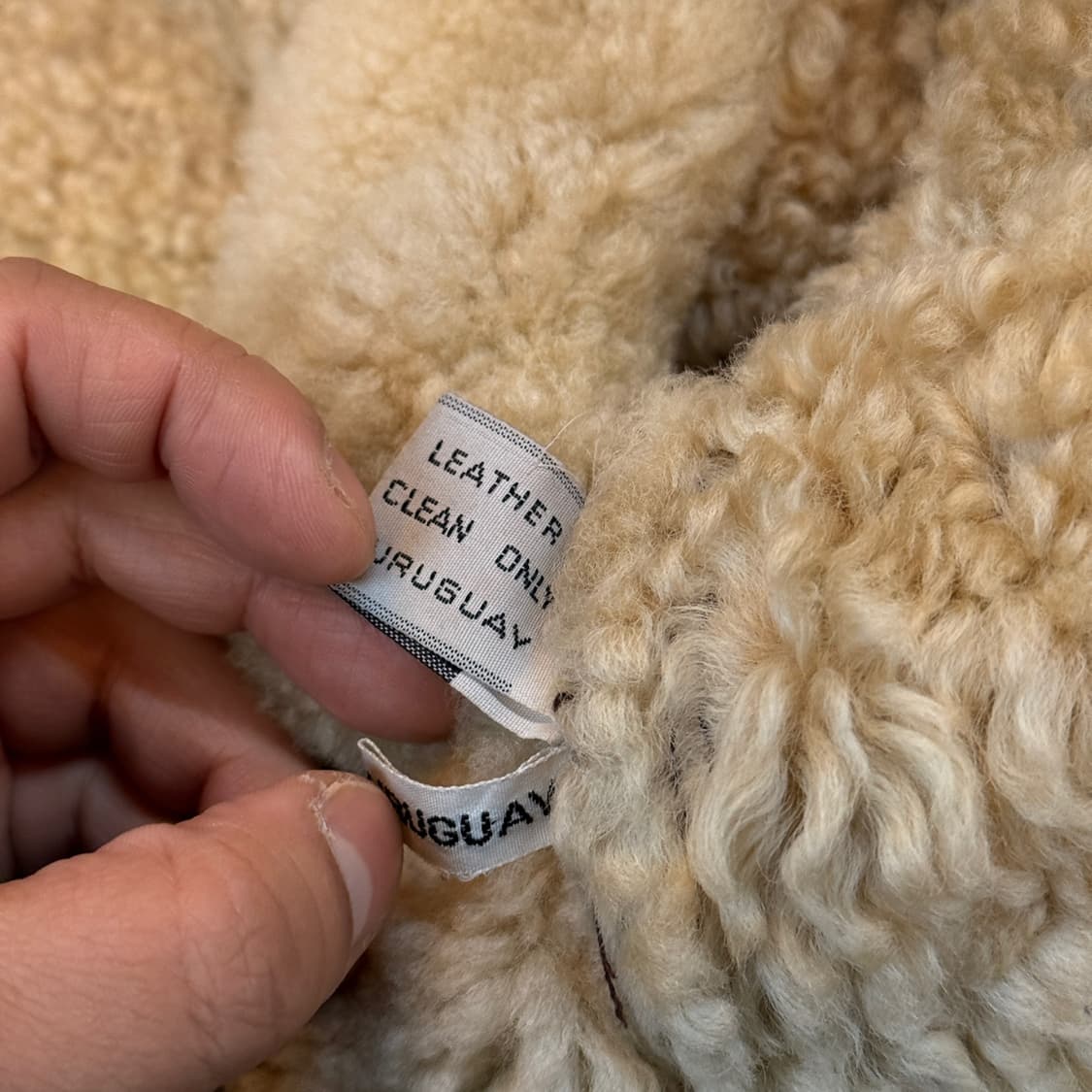 AVIATION B3 무스탕 무통 리얼레더 M ~ L 상품이미지10