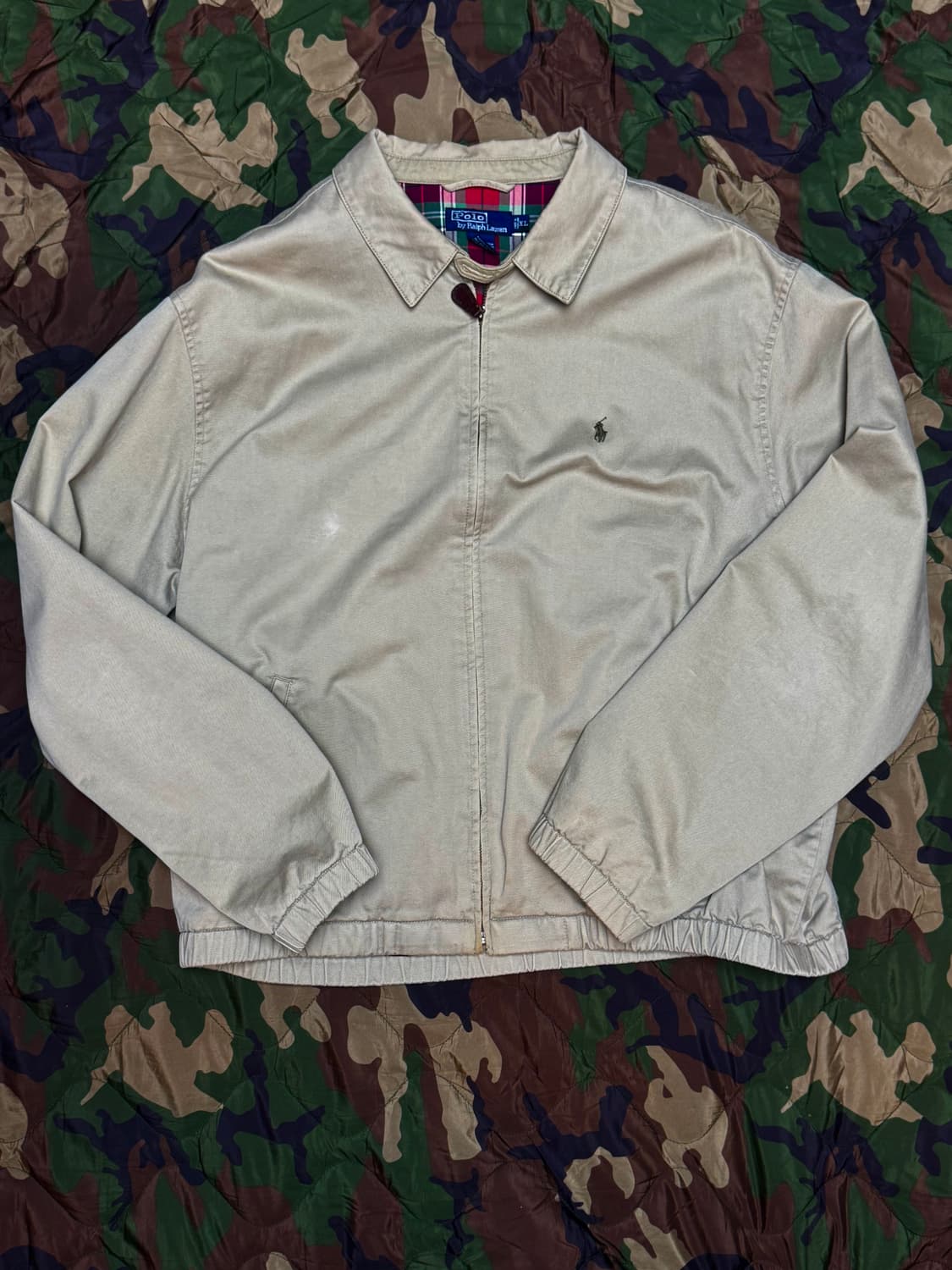 폴로 랄프로렌 베이지색 자켓 XL 사이즈 상품이미지1