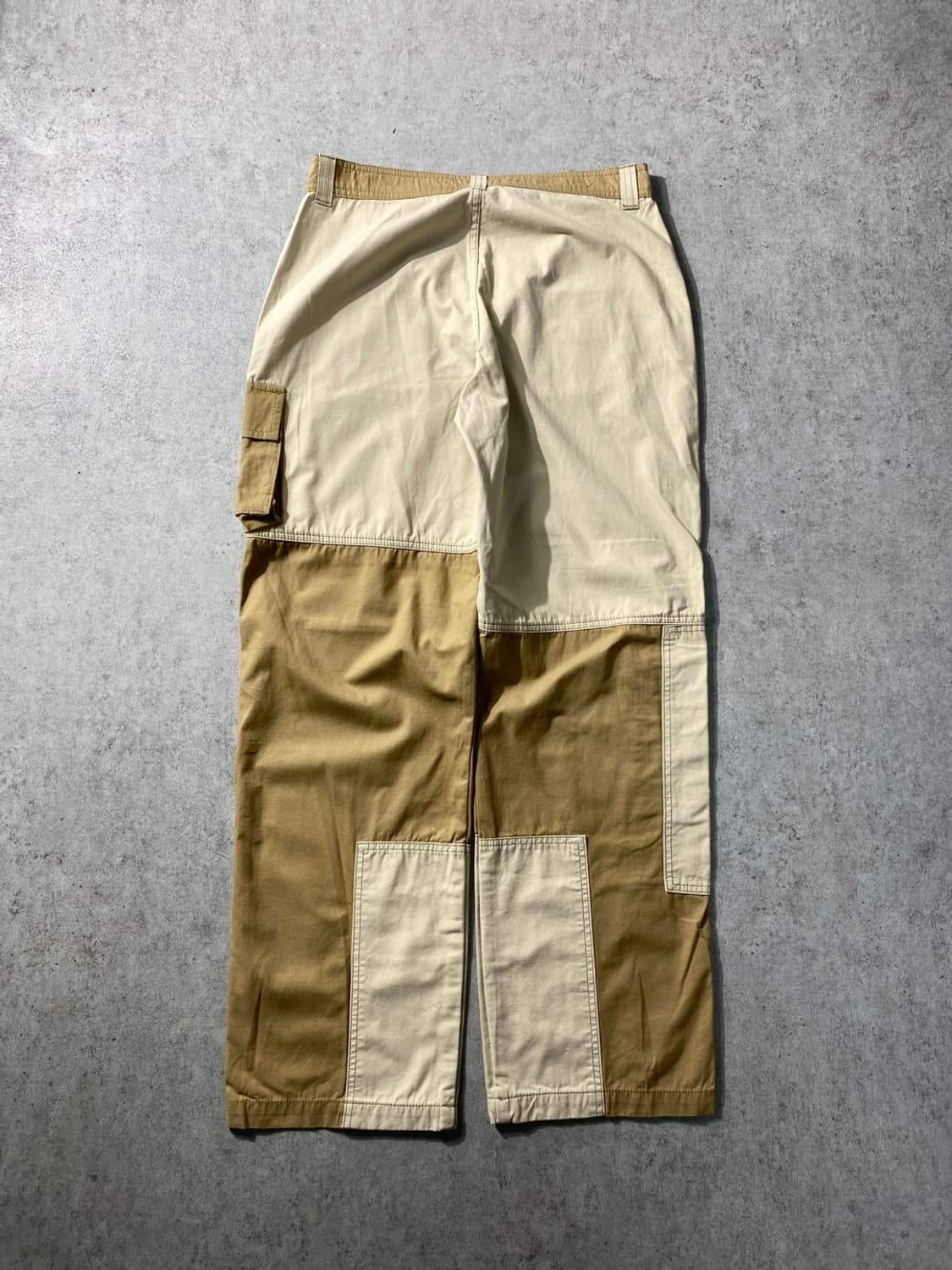 [31] ASOS 아소스 베이지 카고 와이드 워크팬츠 상품이미지5