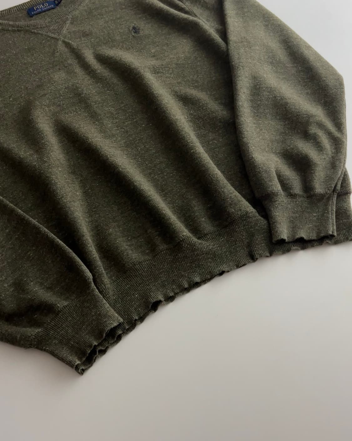 폴로 랄프로렌 라운드넥 니트 XL 상품이미지4