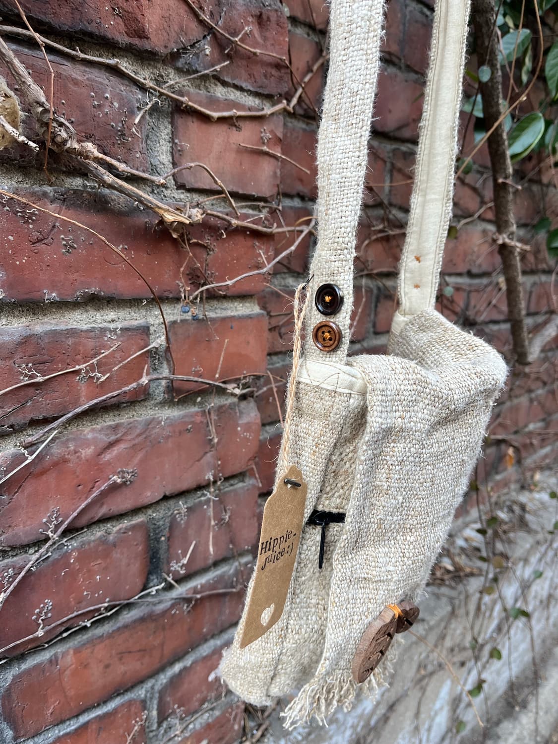 빈티지 테슬 포인트 크로스백 상품이미지3