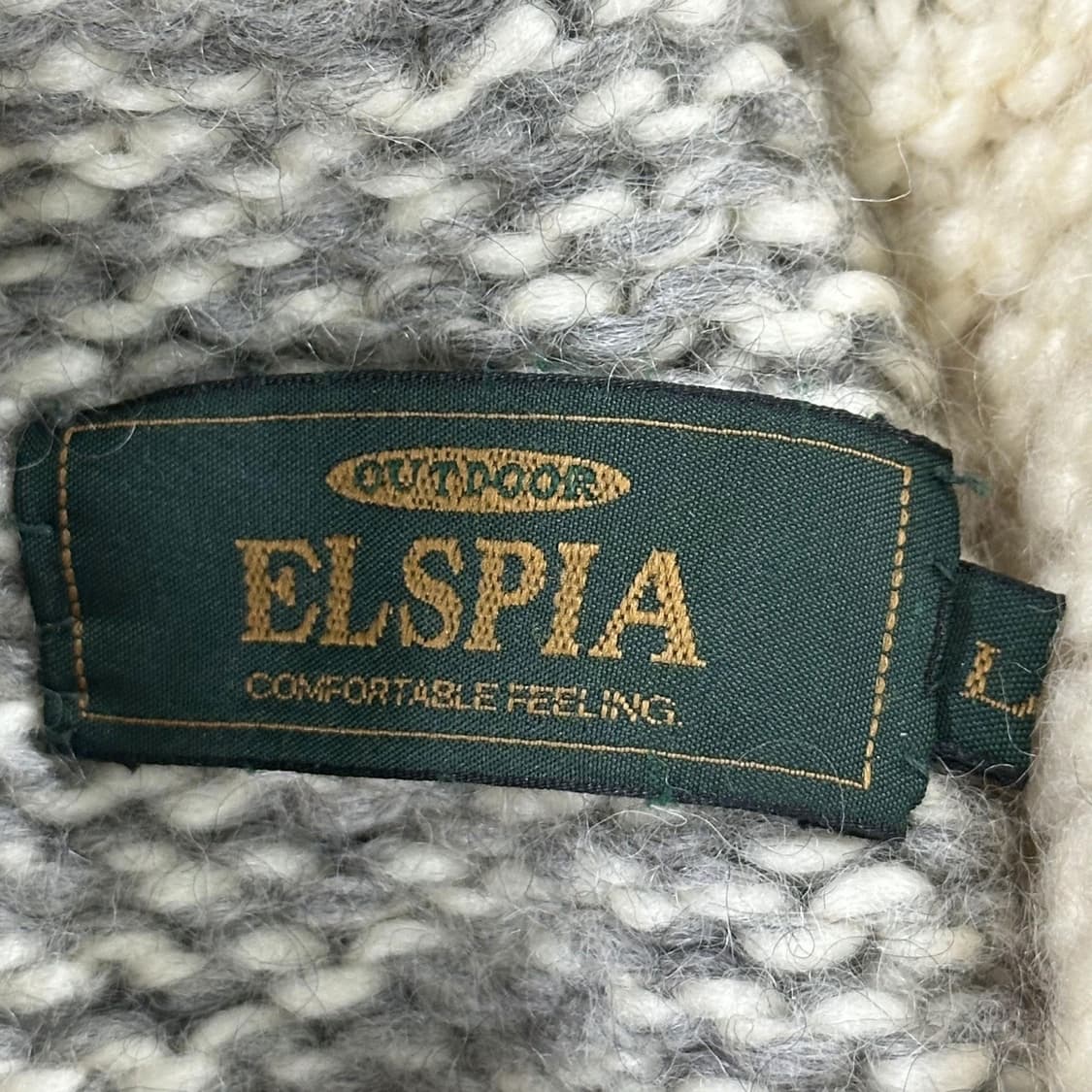 VTG 빈티지 재팬 코위찬 니트 조끼 베스트 (L) 상품이미지6