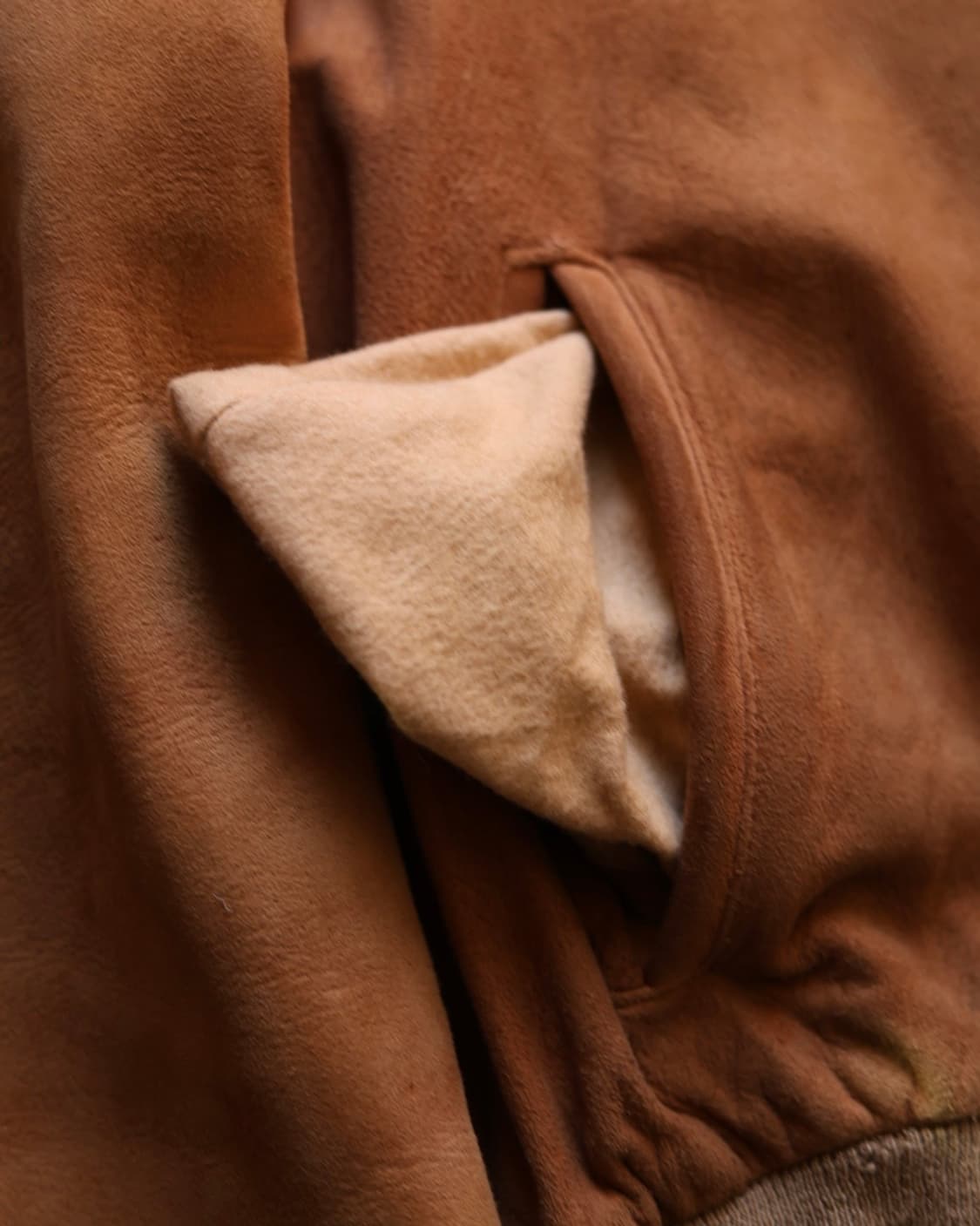 Hercules(허큘리스) 5~60s 디어스킨 스웨이드 봄버자켓 상품이미지5