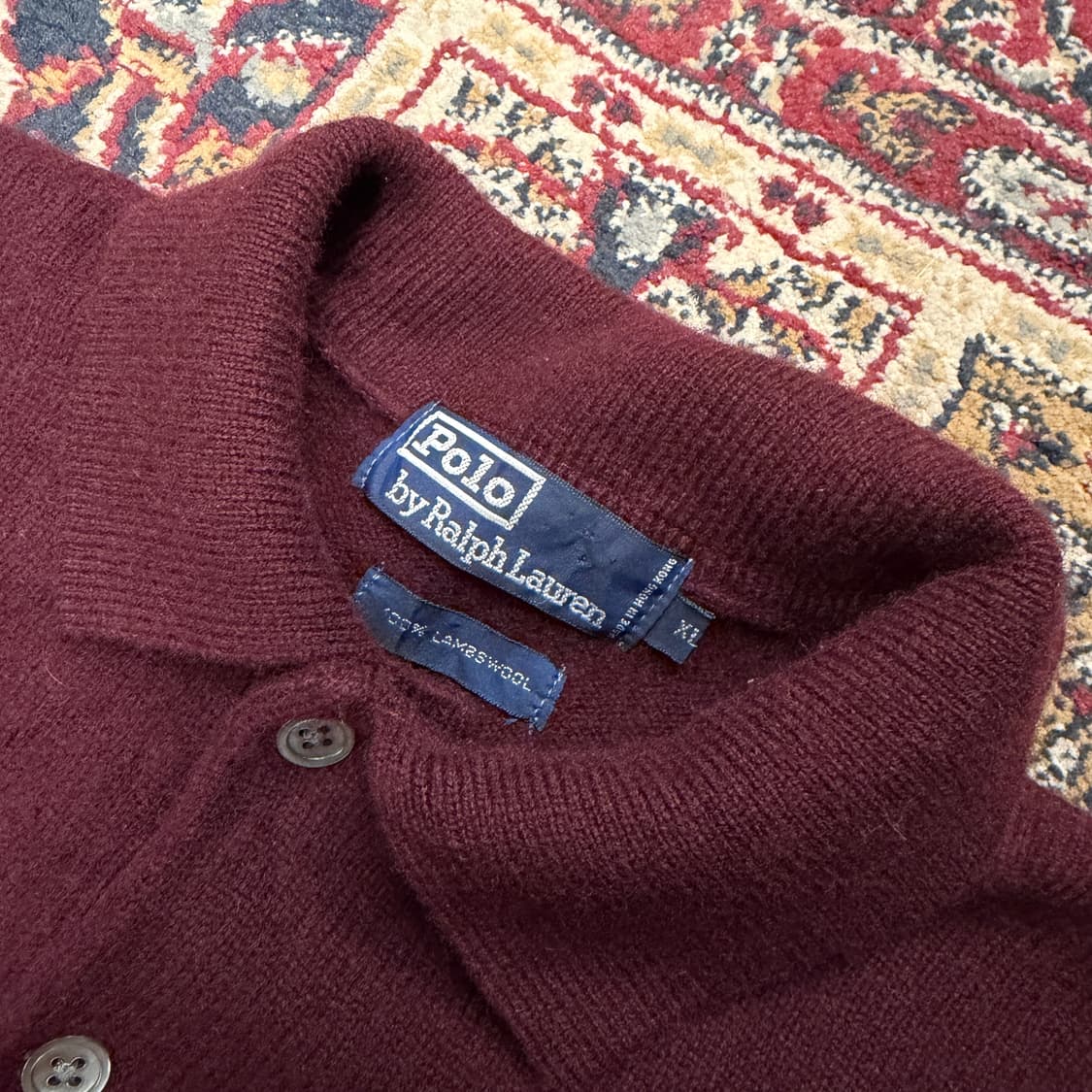 90s 폴로 랄프로렌 램스울 카라 니트 [ 105 ] 상품이미지3