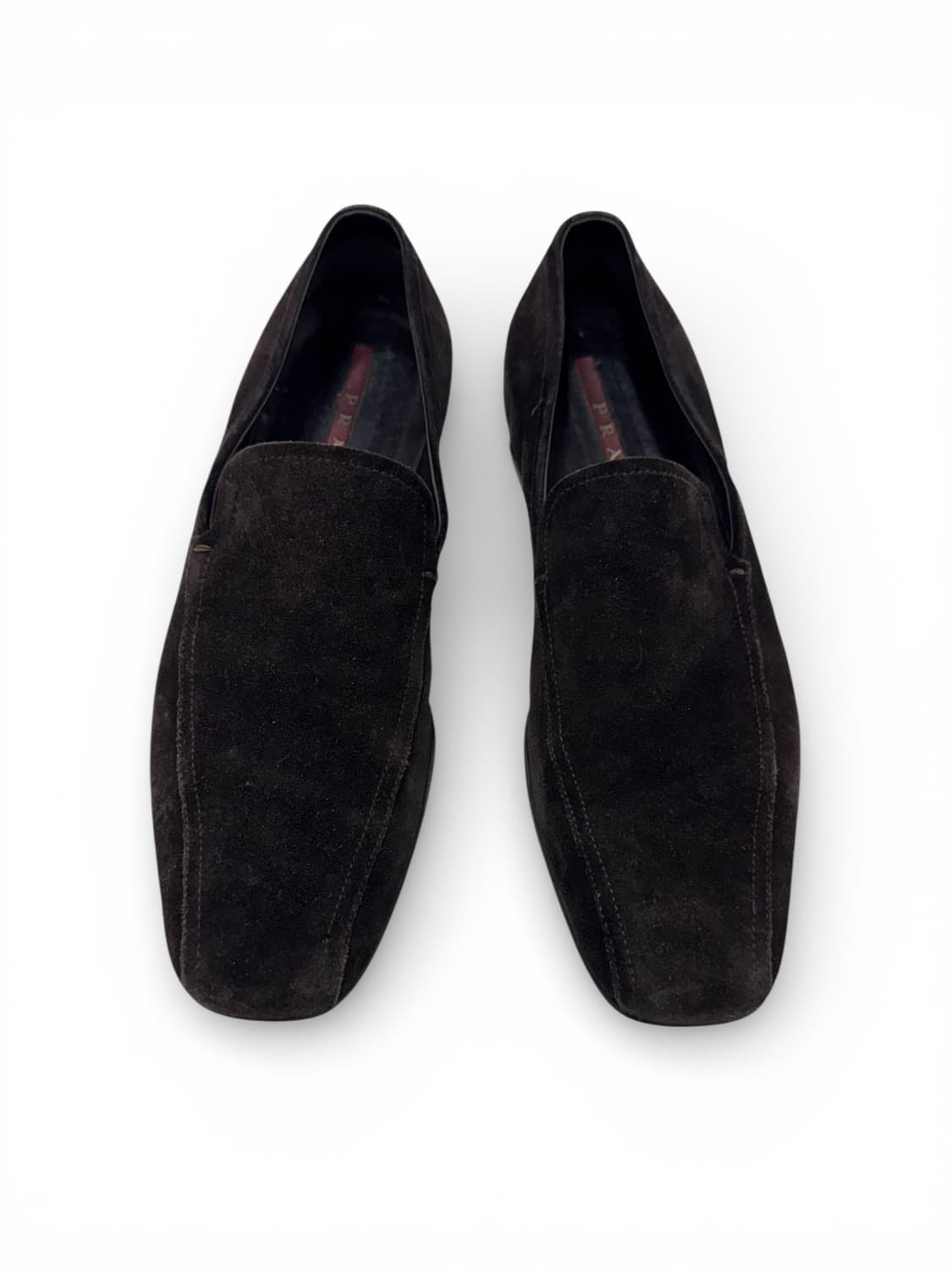 Prada 90s square Suede Loafer 상품이미지3