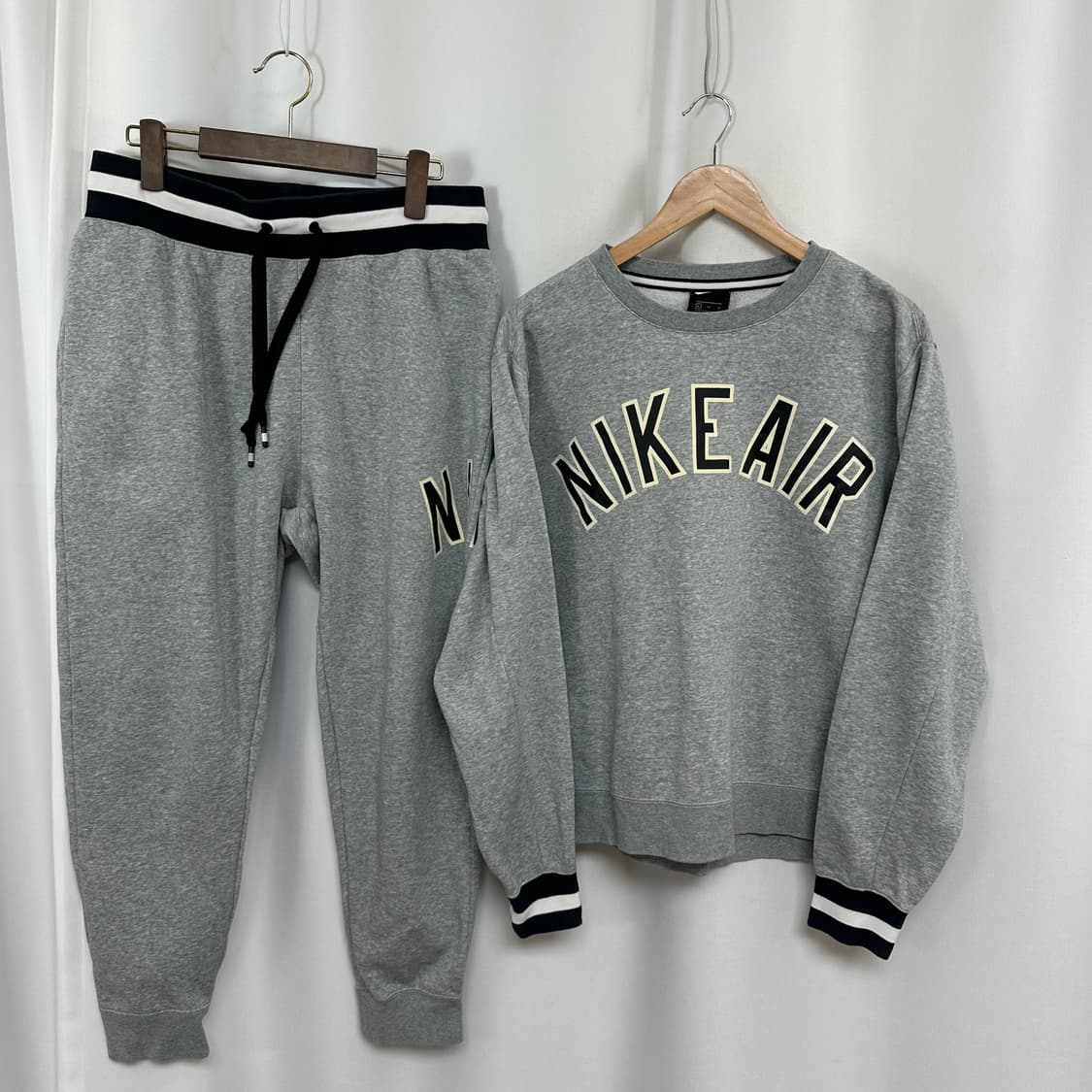 나이키 남자 기모 트레이닝세트 맨투맨 조거팬츠 L-XL 상품이미지1