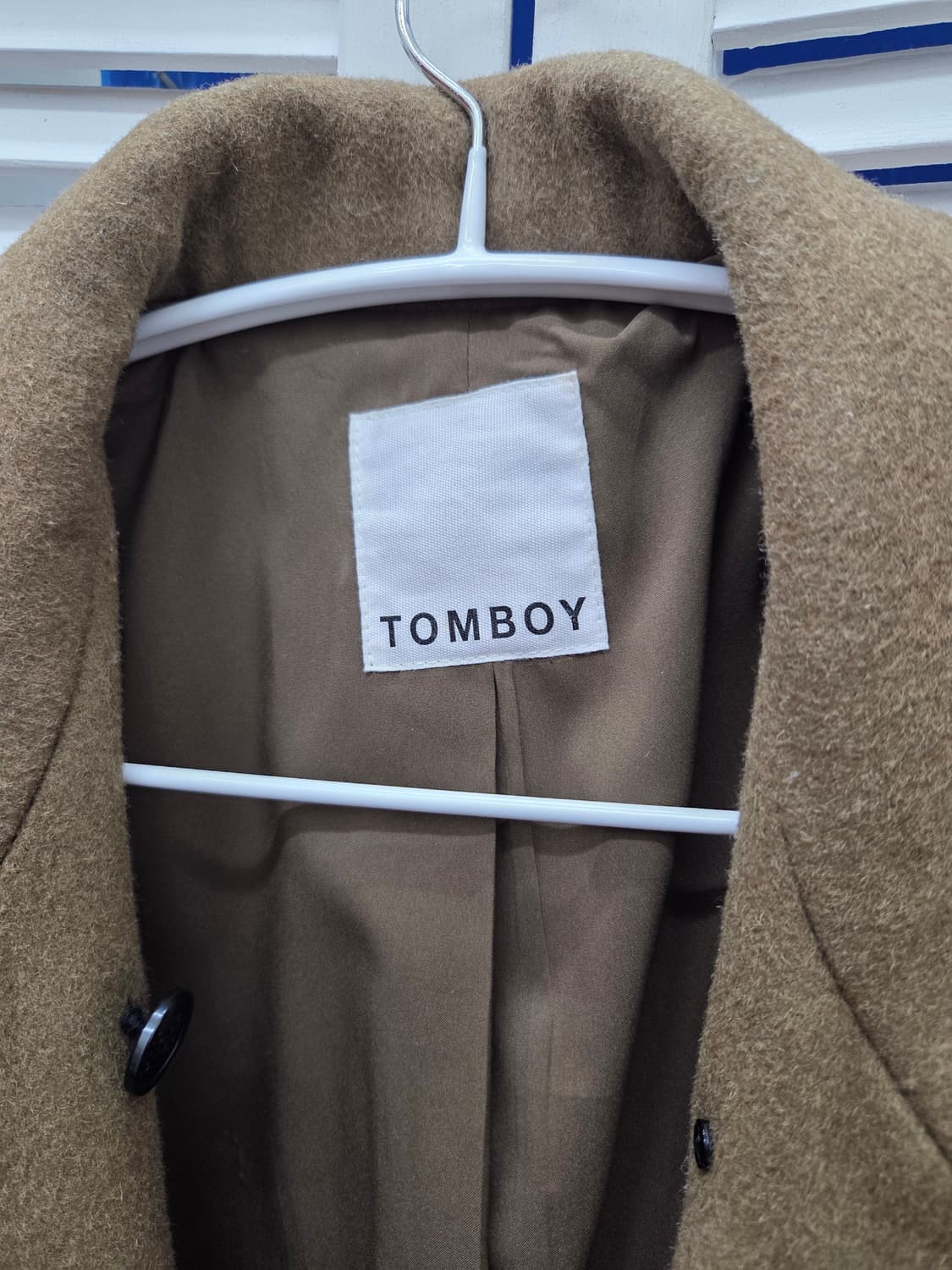 톰보이 더블 울 코트 상품이미지3