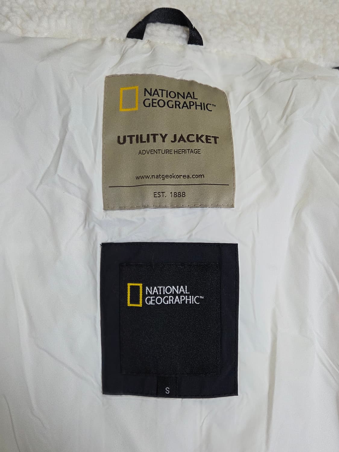 [내셔널지오그래픽] 롱플리스 자켓 판매합니다. 상품이미지3