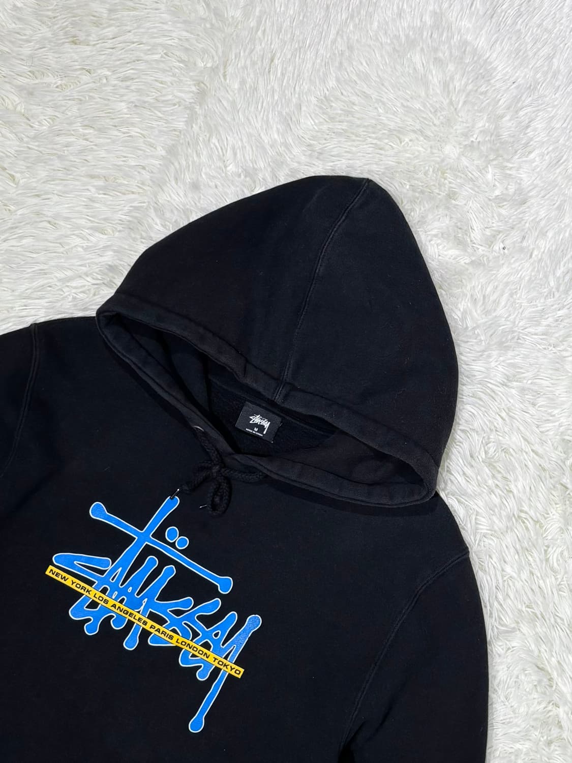 스투시 빅로고 후드 상품이미지4