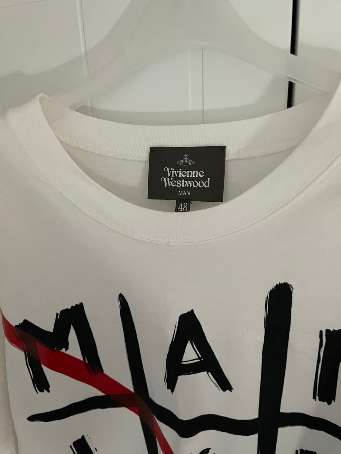 비비안웨스트우드 옴므 반팔 티셔츠 상품이미지2