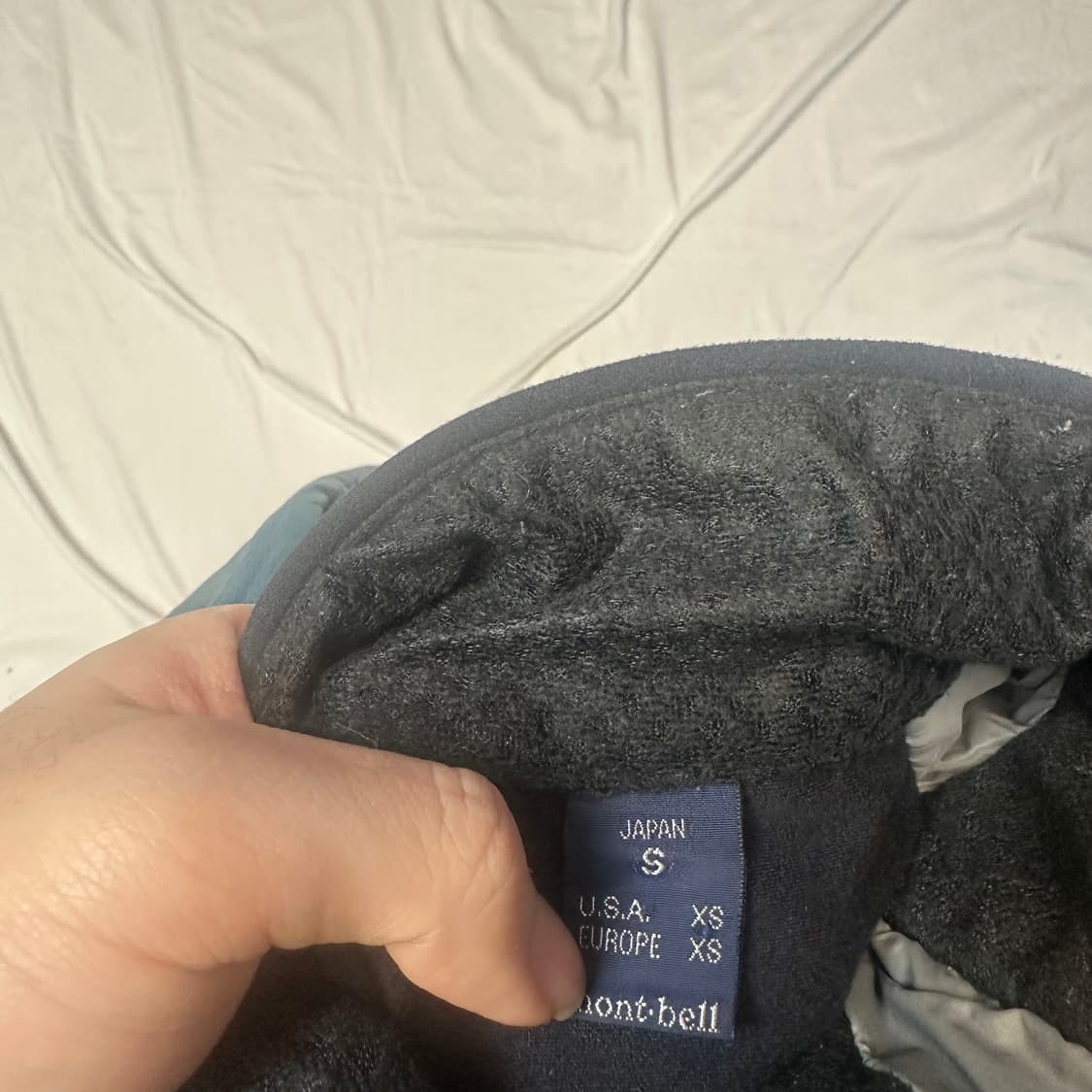 몽벨 일본판 신슐레이트 카키바람막이 S 상품이미지3