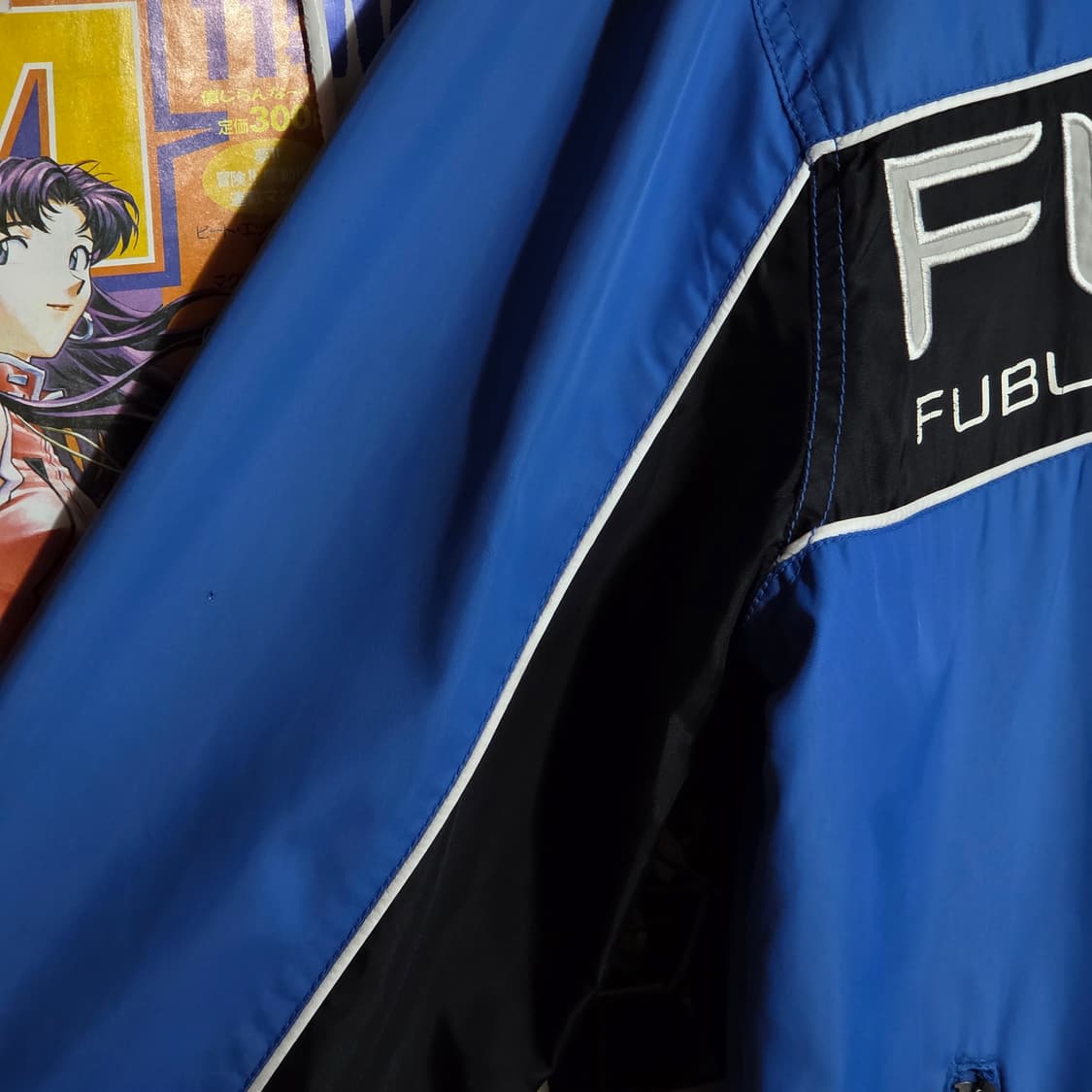 후부 블루 레이싱 바람막이 트랙탑  상품이미지5