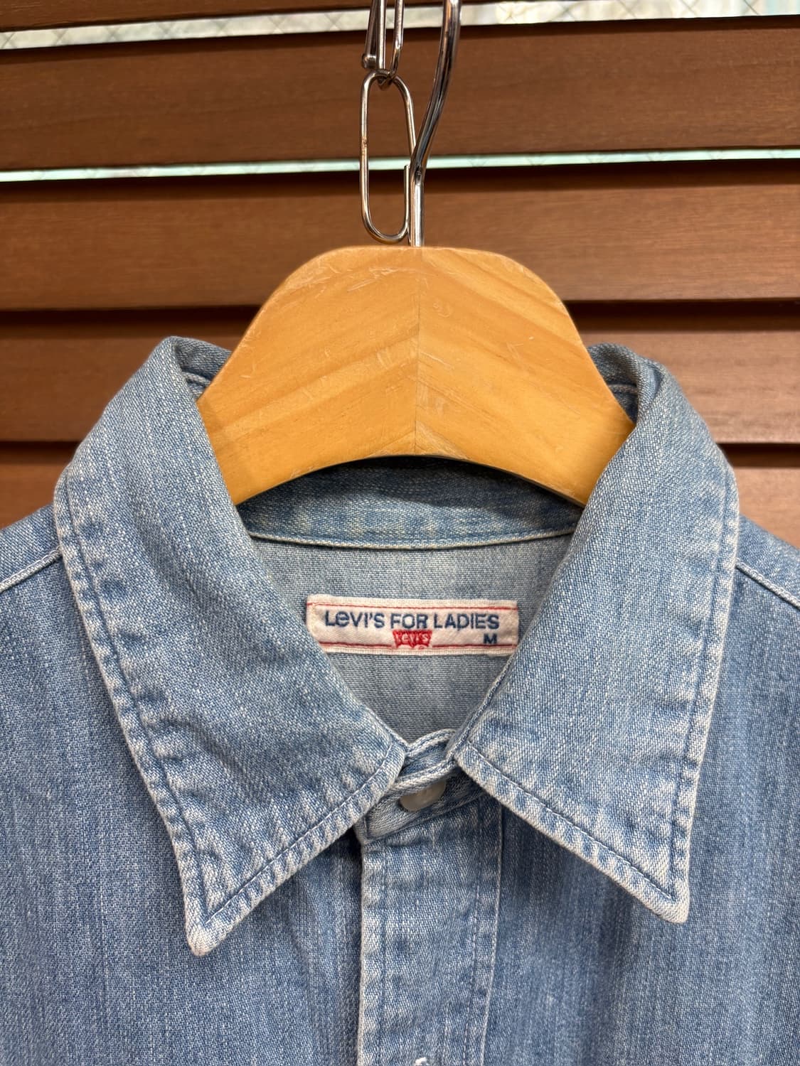 00s Levis 리바이스 빈티지 투포켓 데님 베스트 셔츠 상품이미지5
