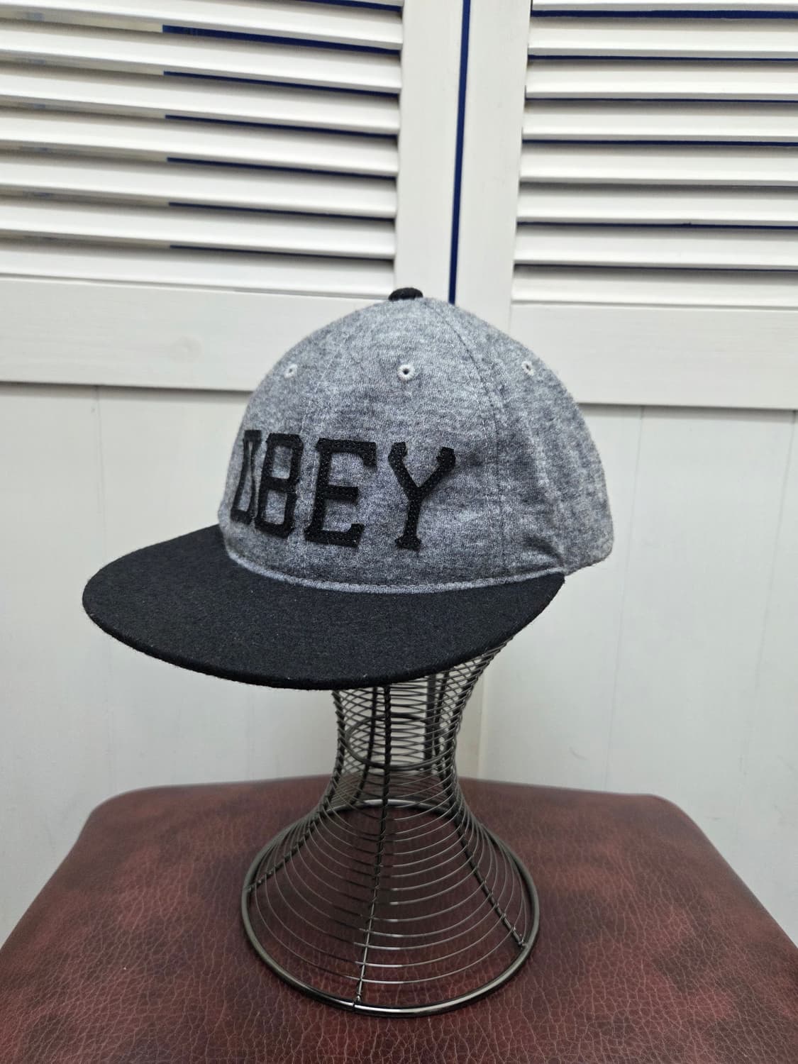 오베이 로고 스냅백 상품이미지1