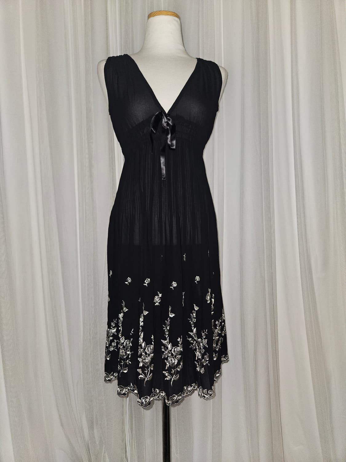 poudre 빈티지 플라워 뷔스티에 슬립 원피스 니혼진 공겜여주 히메갸루 상품이미지1