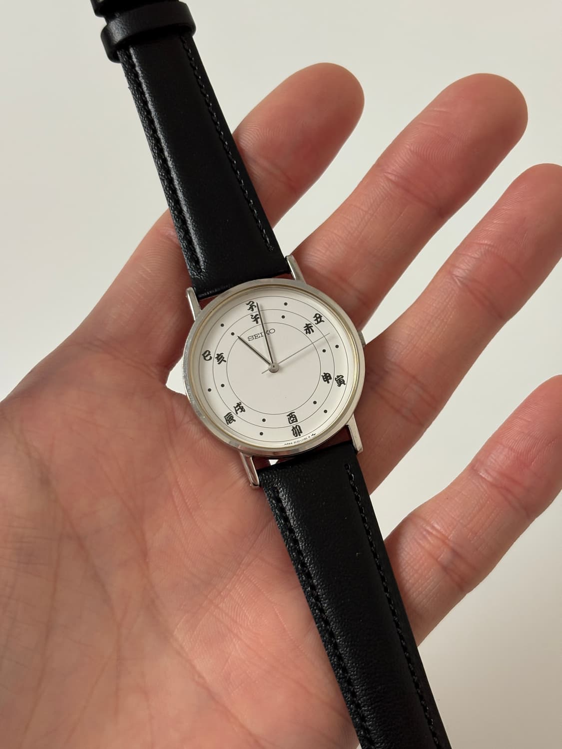 1990s Kanji Zodiac Dial Silver Quartz 상품이미지1