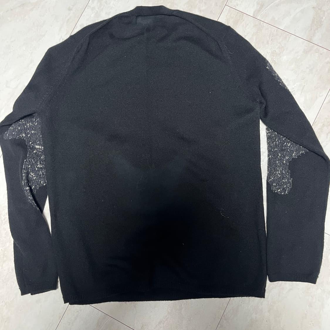 Comme des Garcons 꼼데가르송 콘트라스트 니트 스웨터 L 상품이미지5